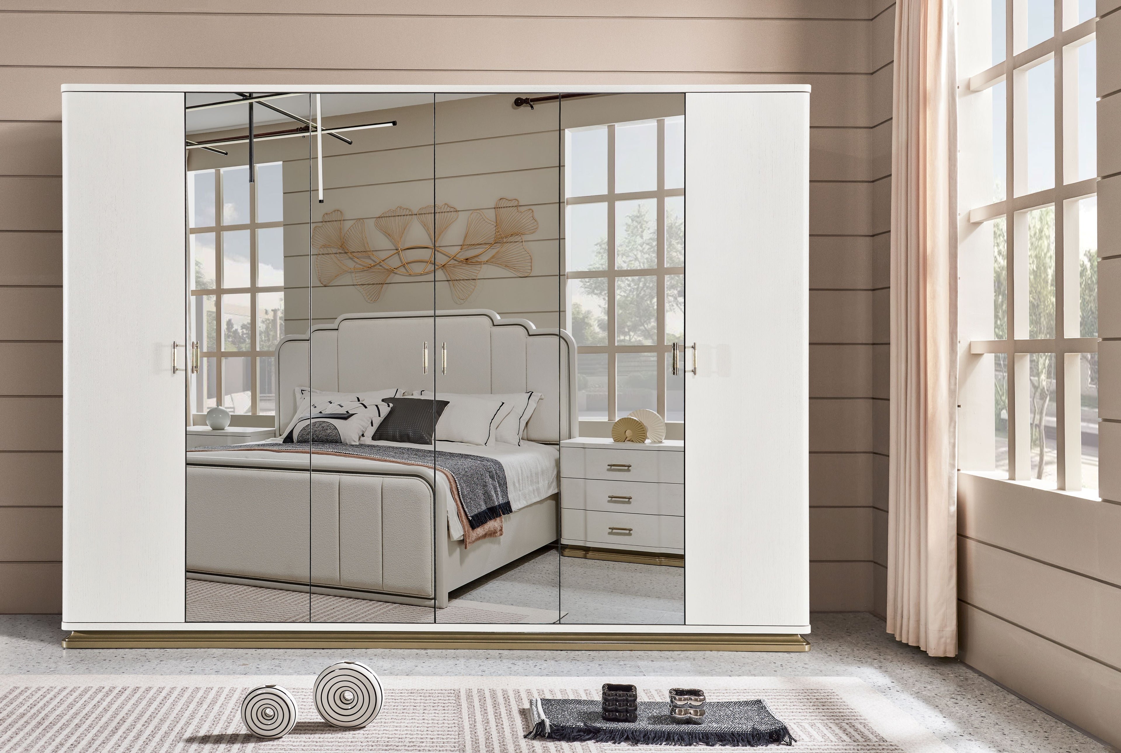 Timeless Tranquility White Wardrobe