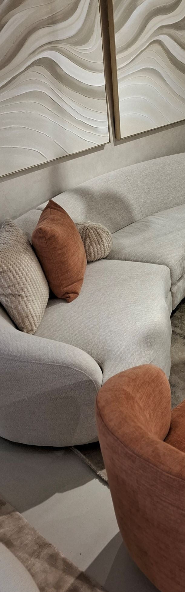 Sams left arm facing seater