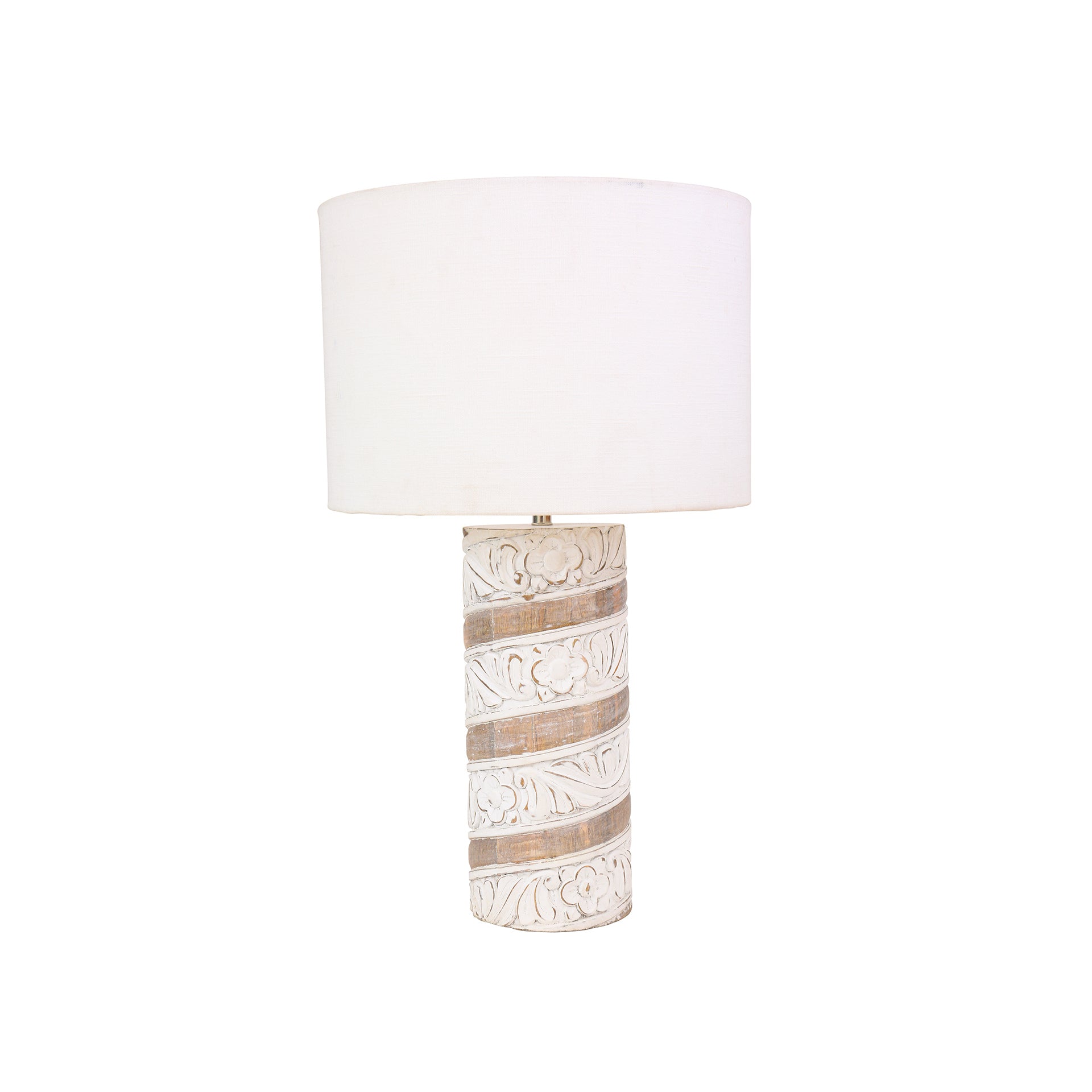 Wooden Lamp W/Shade 1012SLM