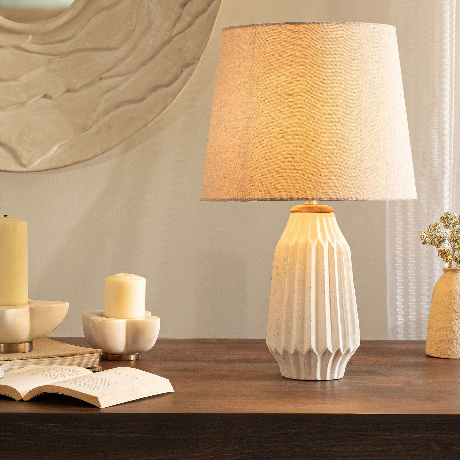 Ecomix Lamp W/Shade 1177TEN