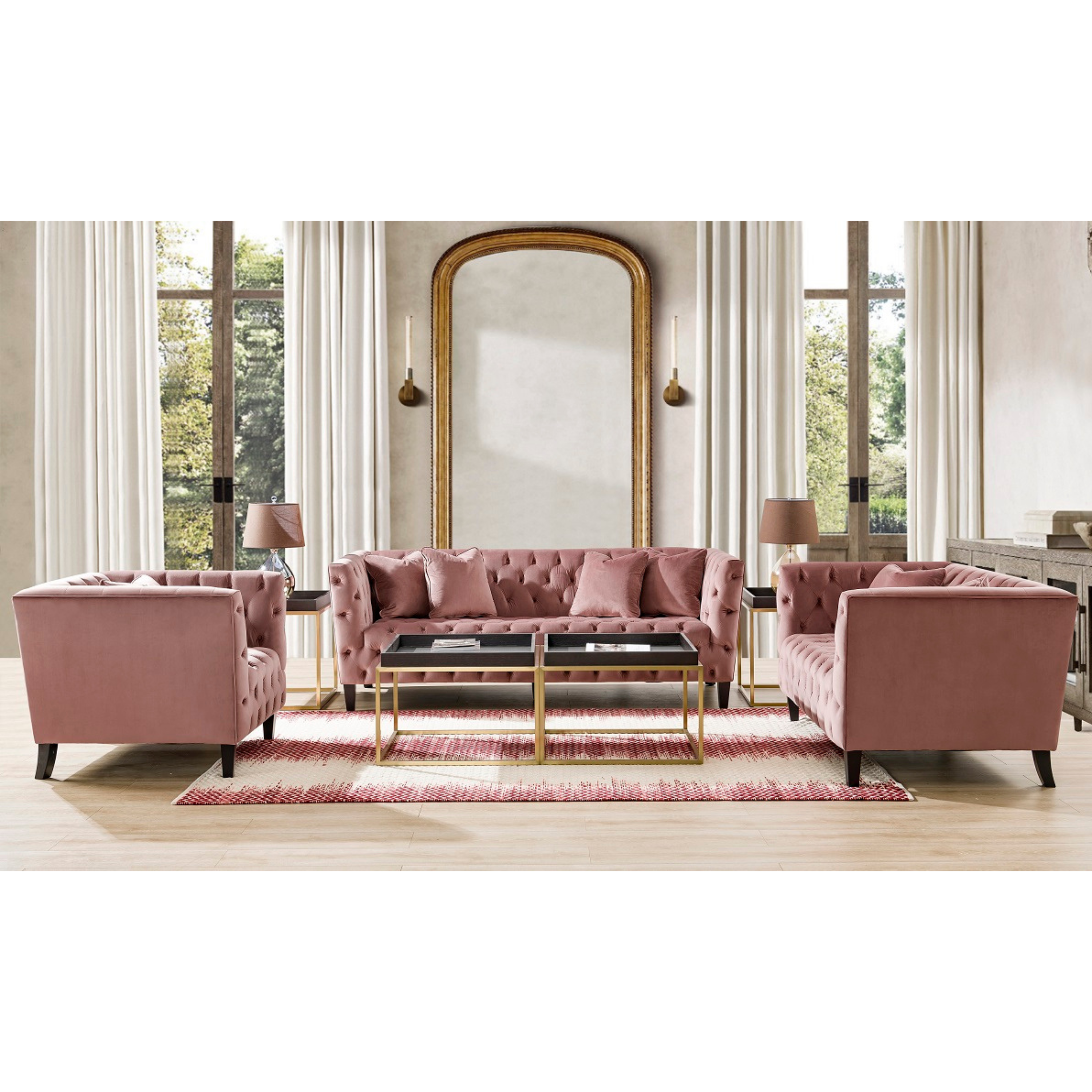 Redish Brownie Living Room Set