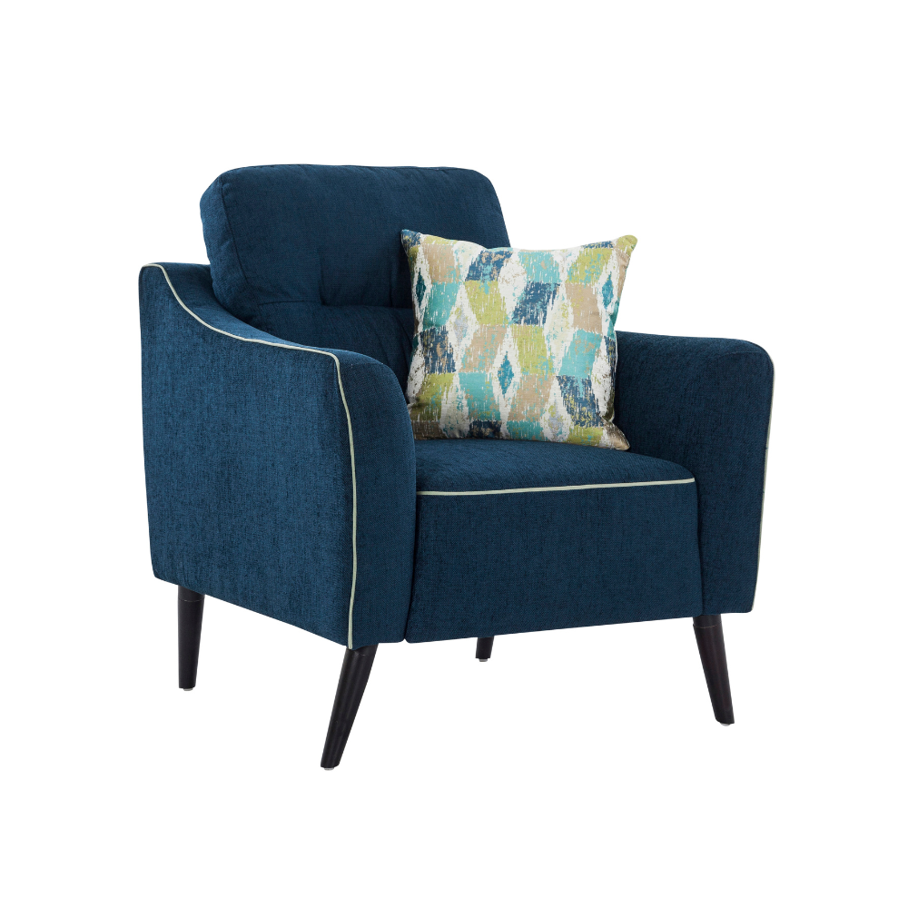 Anchorage Aura Dark Blue Sofa Set (6645529247840)