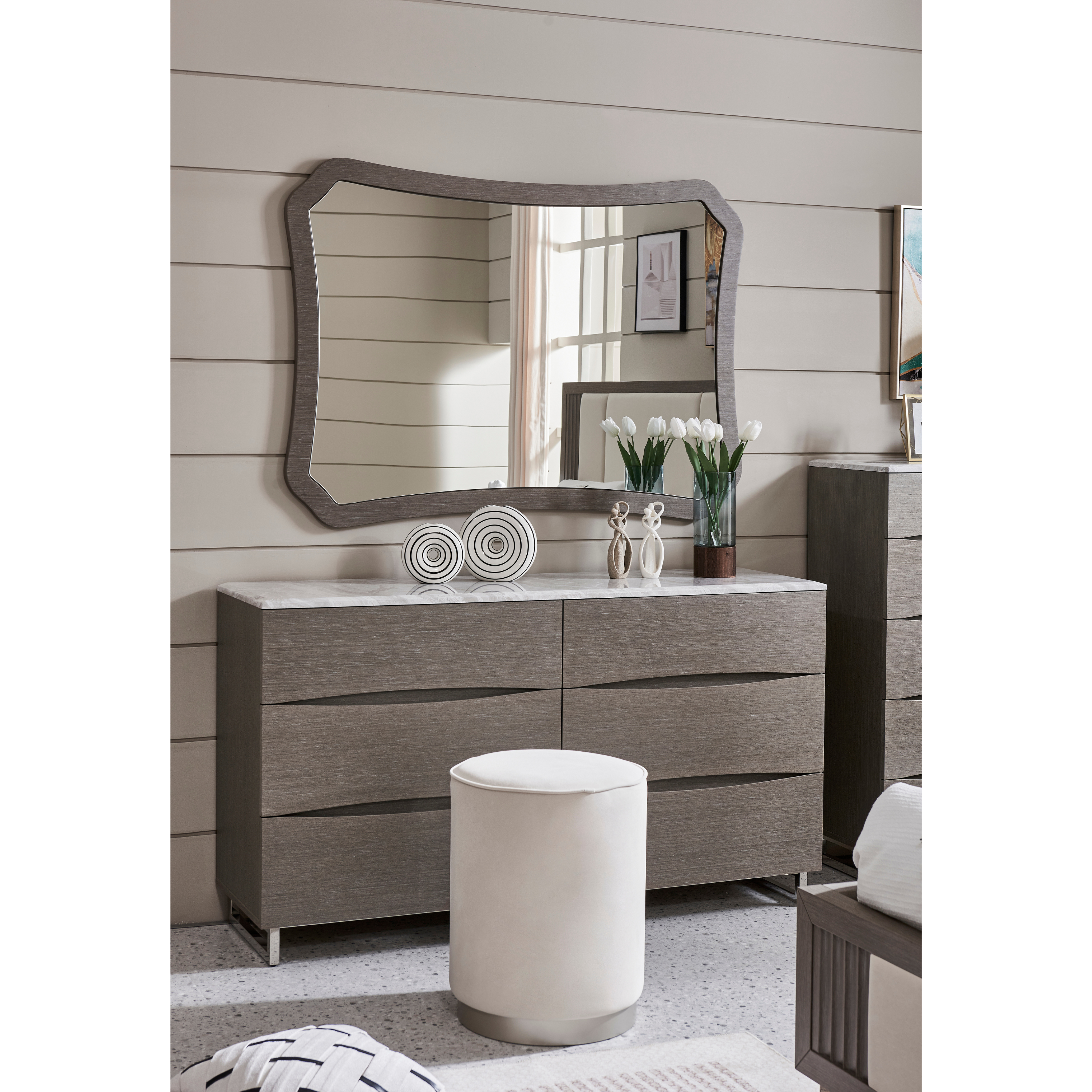 Ebony Dark Gray King Set