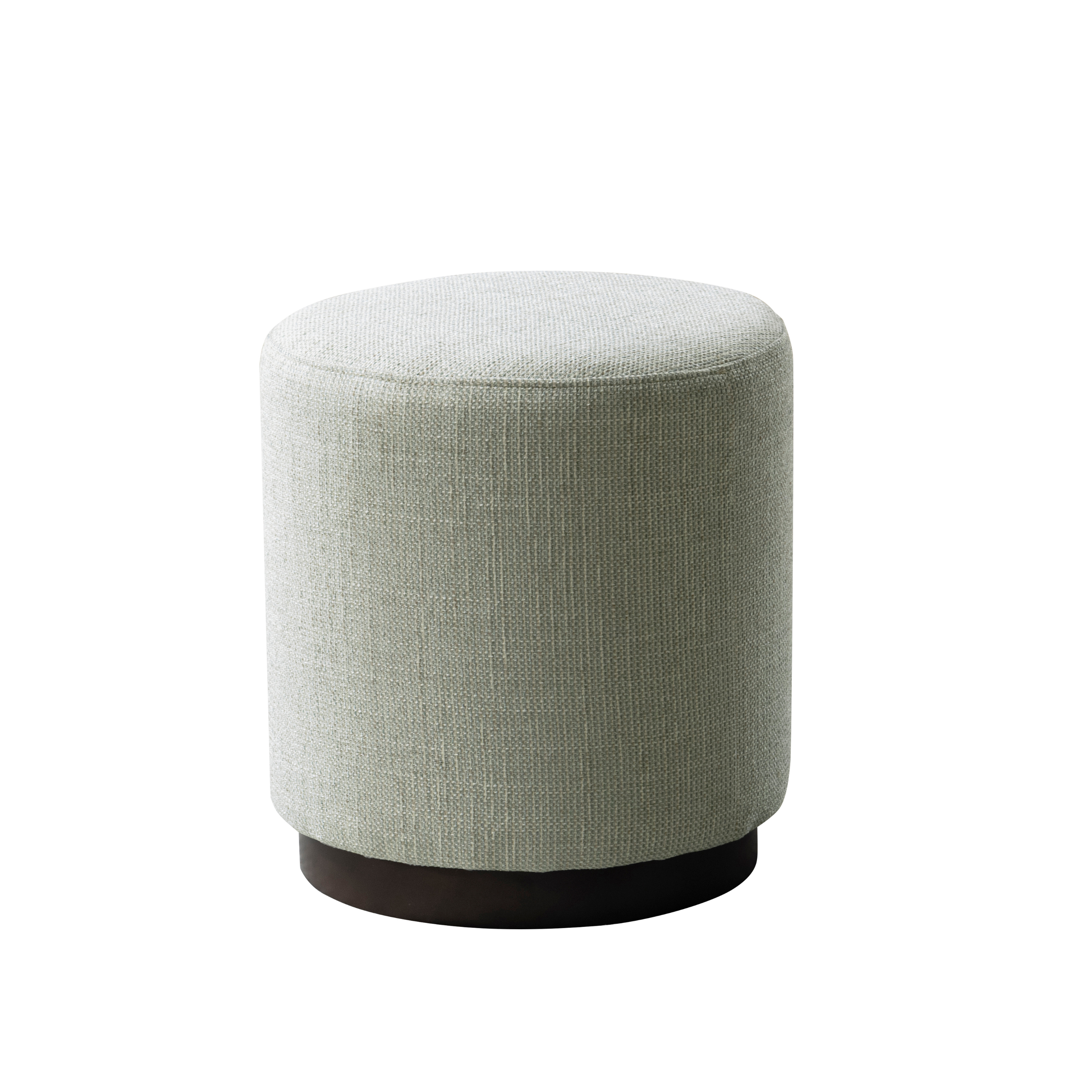 Cream Boucle Ottoman W40Xh45Cm