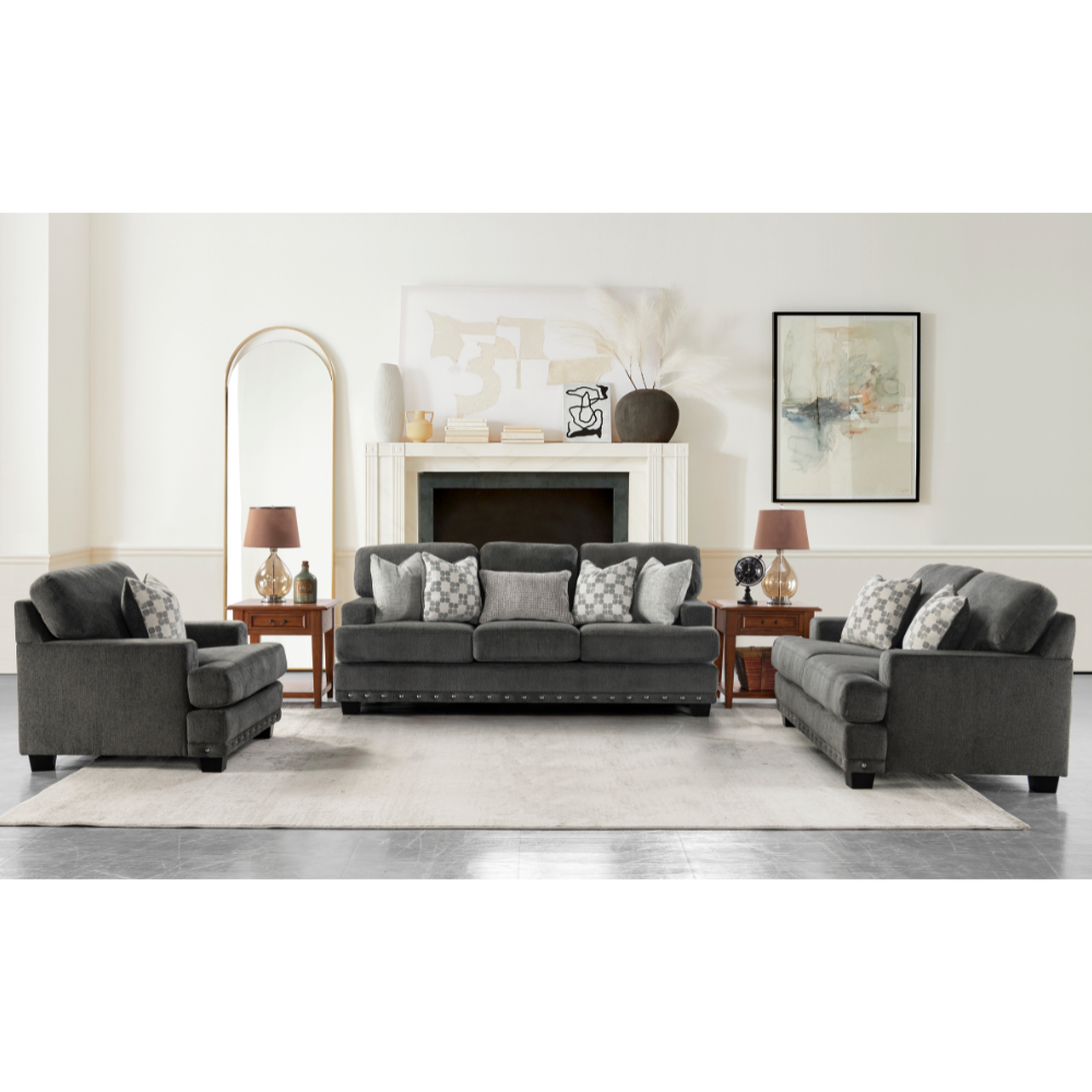 Daxon Grey Living Room Set