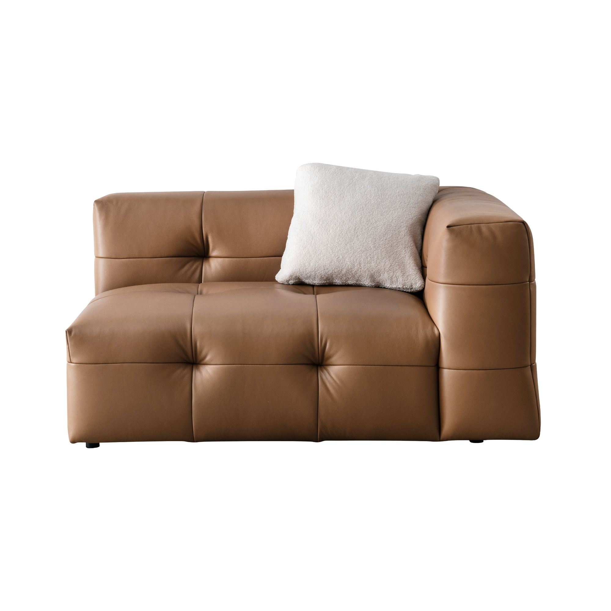 Marshy leather 4 seater sofa (268cm)