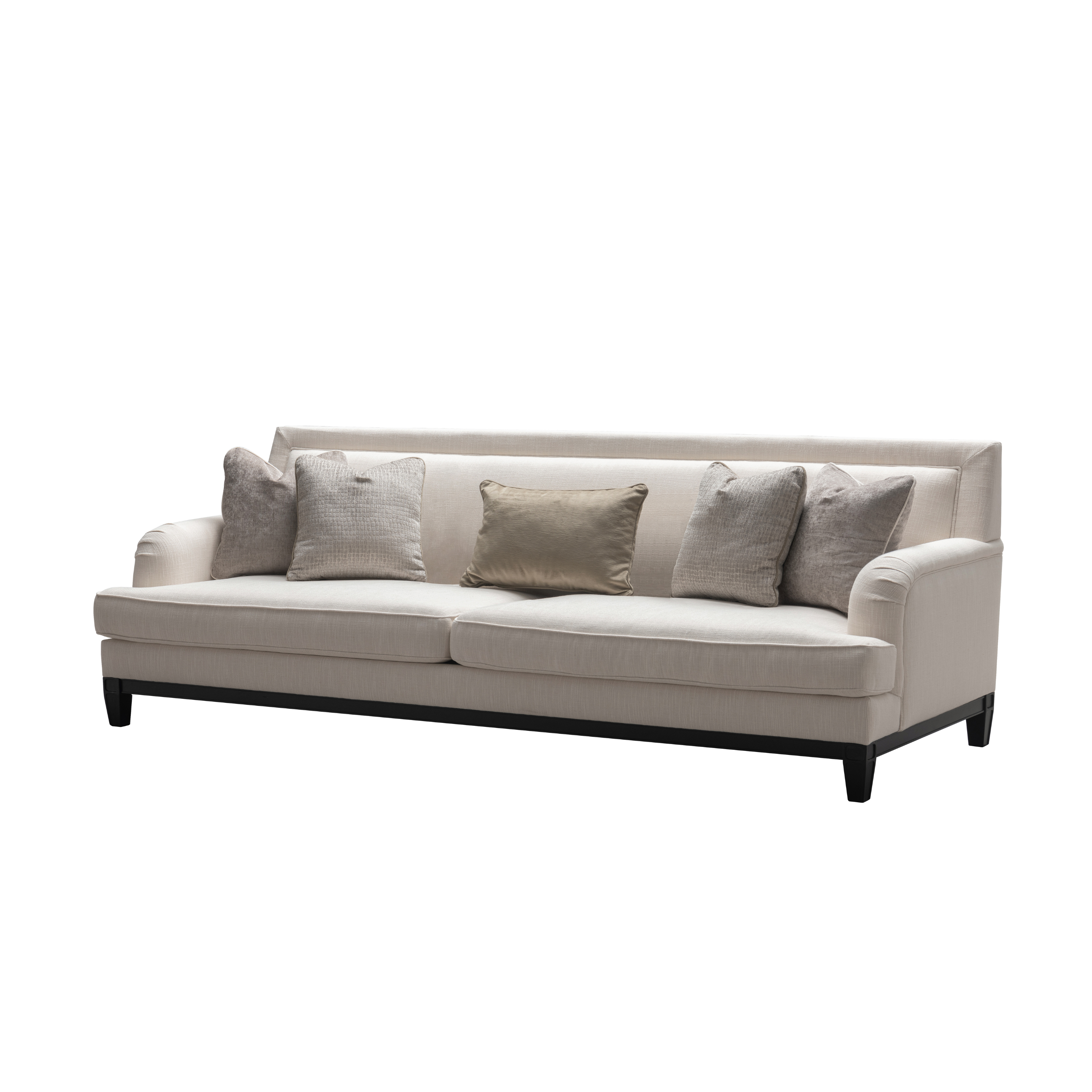 Romanian Key Beige 5 Seater Sofa
