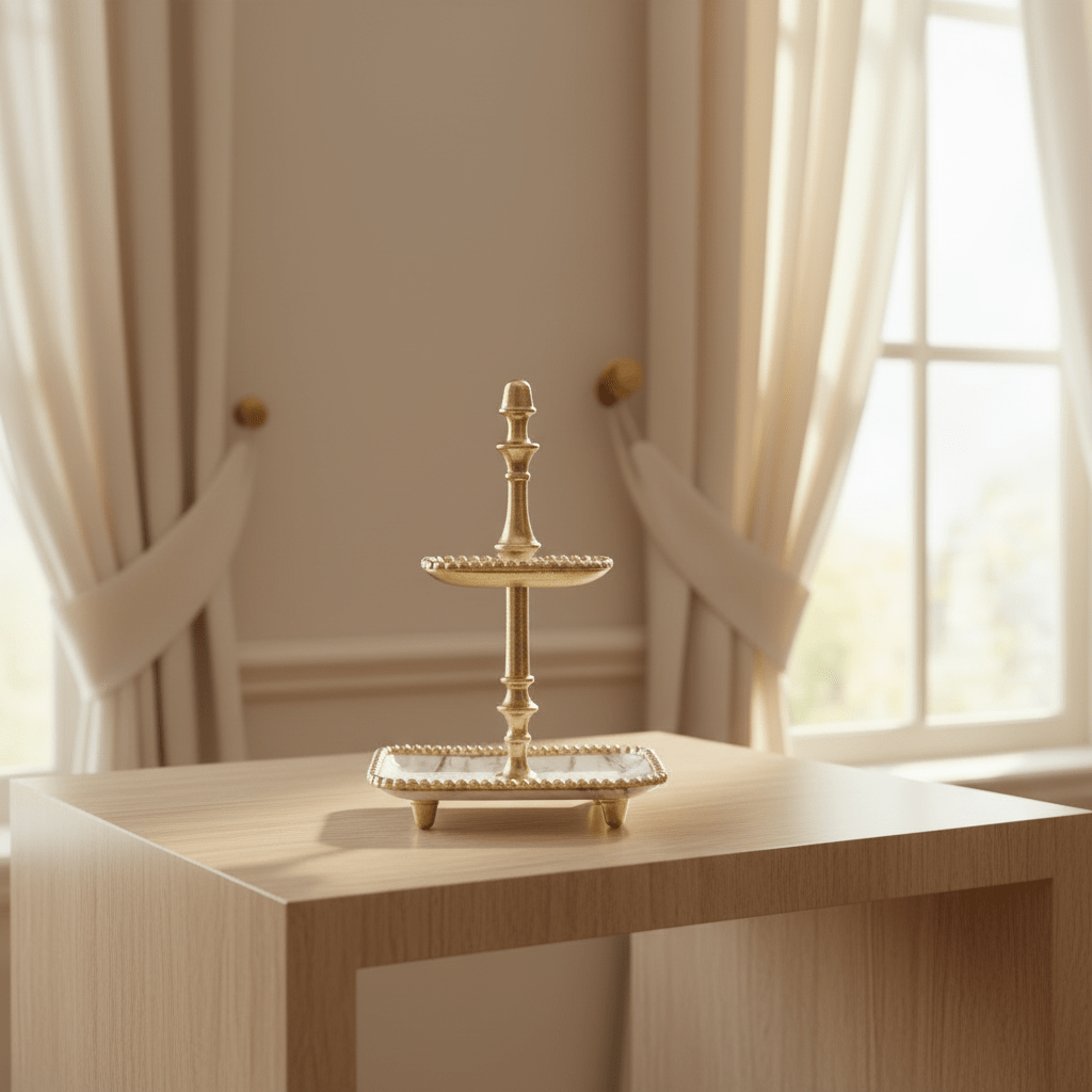 2 tier cake stand