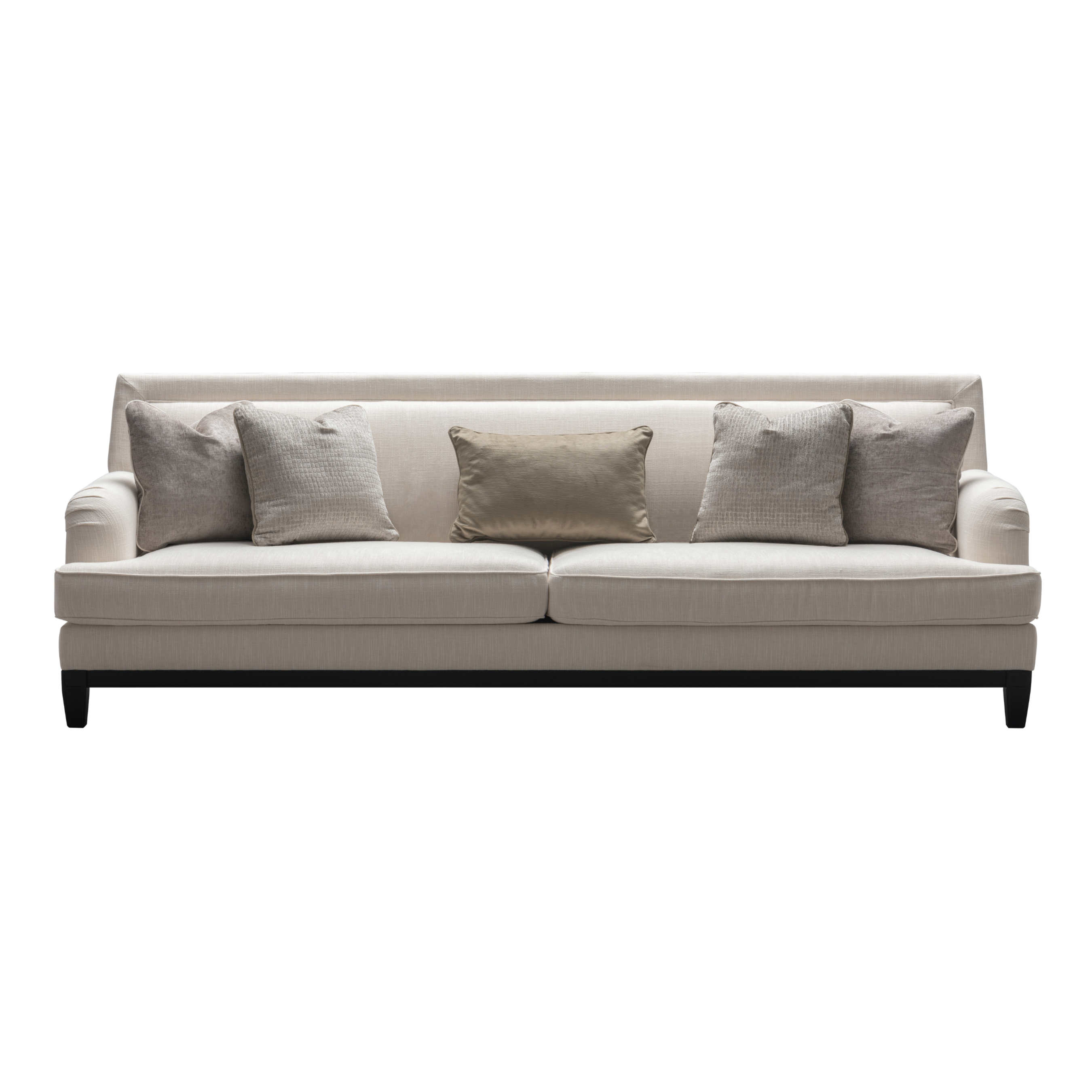 Romanian Key Beige 5 Seater Sofa