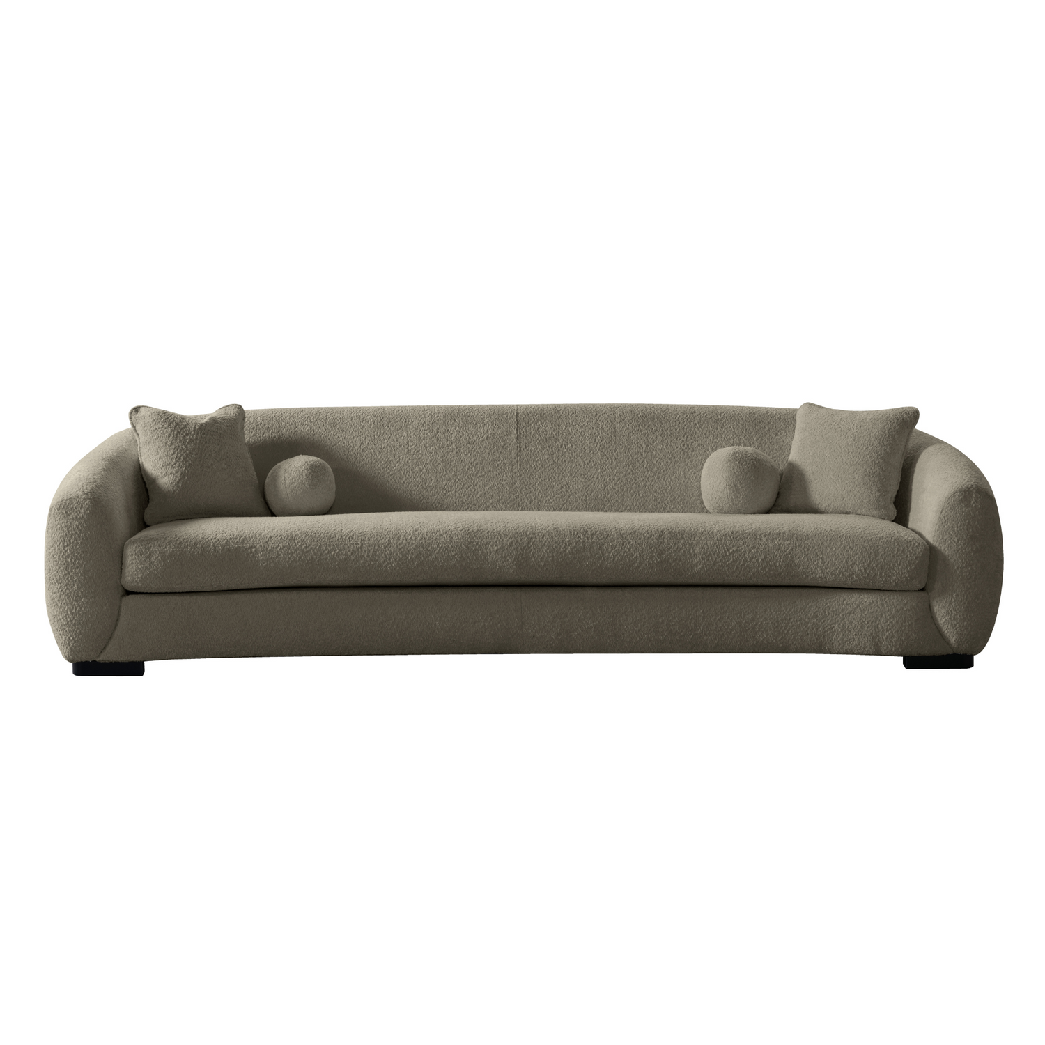 Boucle 4 seater sofa