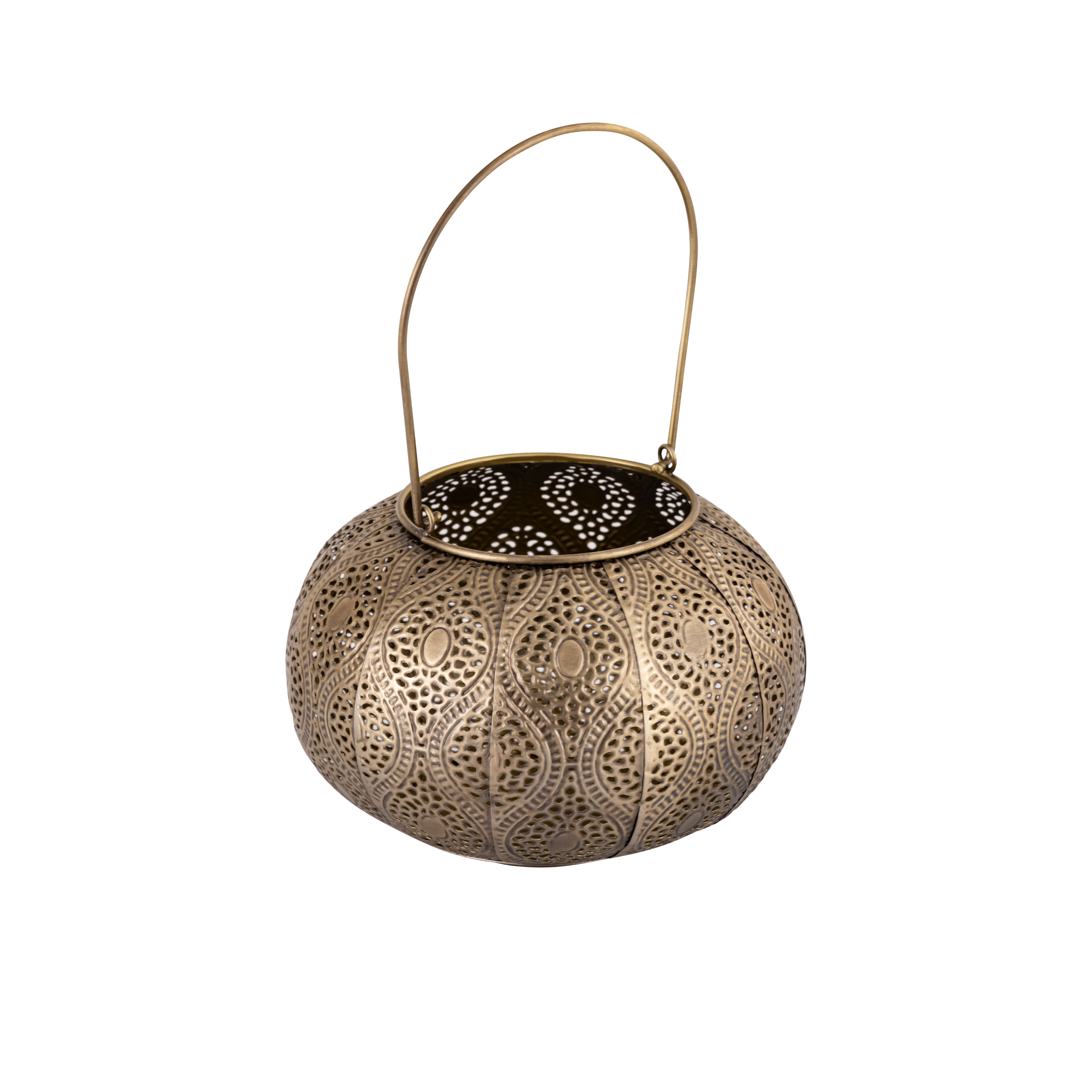 Serene Lotus gold Lantern