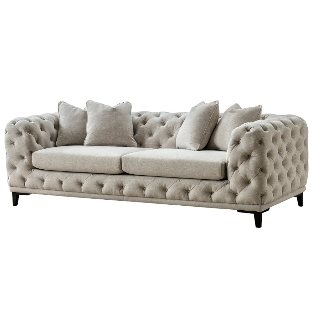 PLAIN TUFT SOFA SET