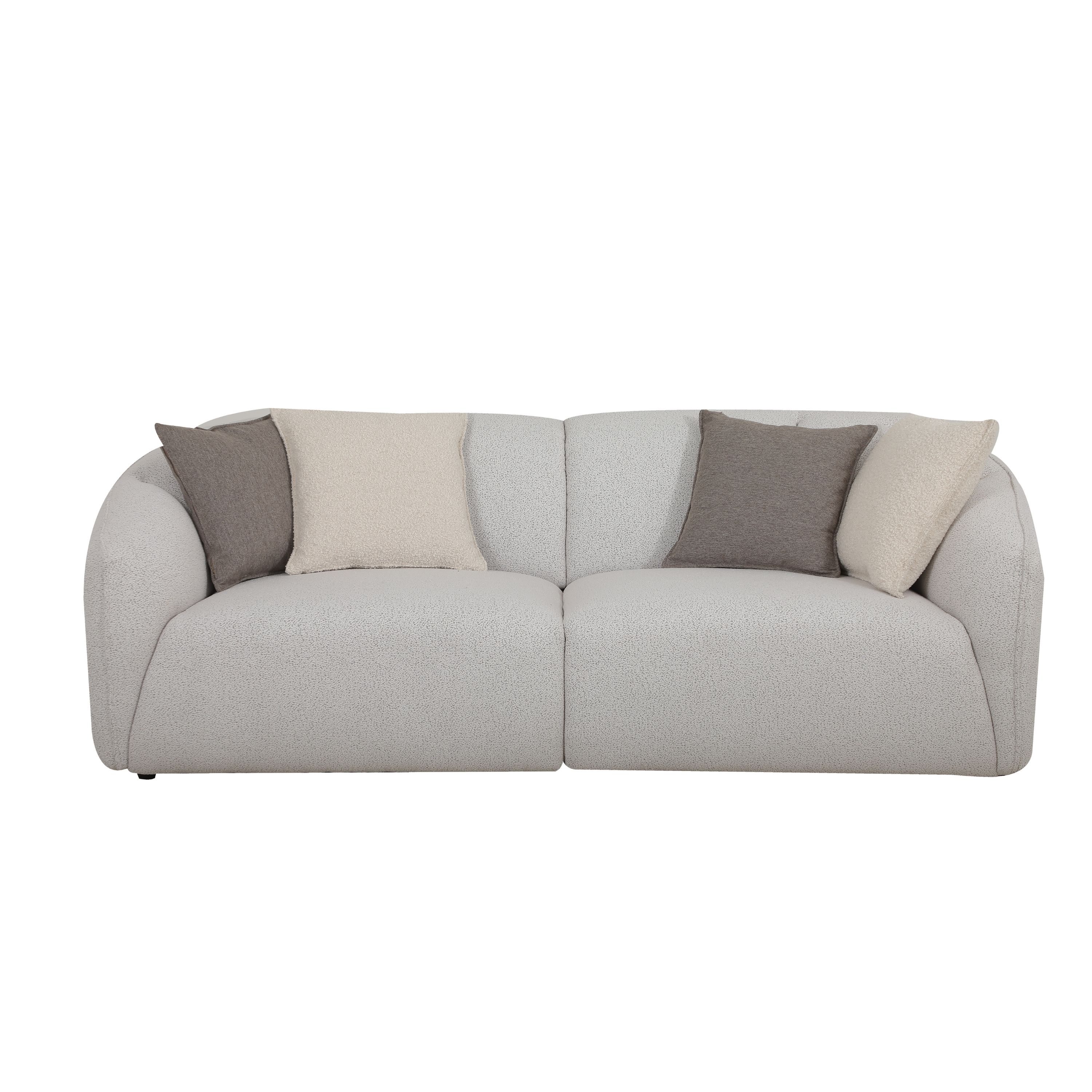 Dario Silver Grey Sectional