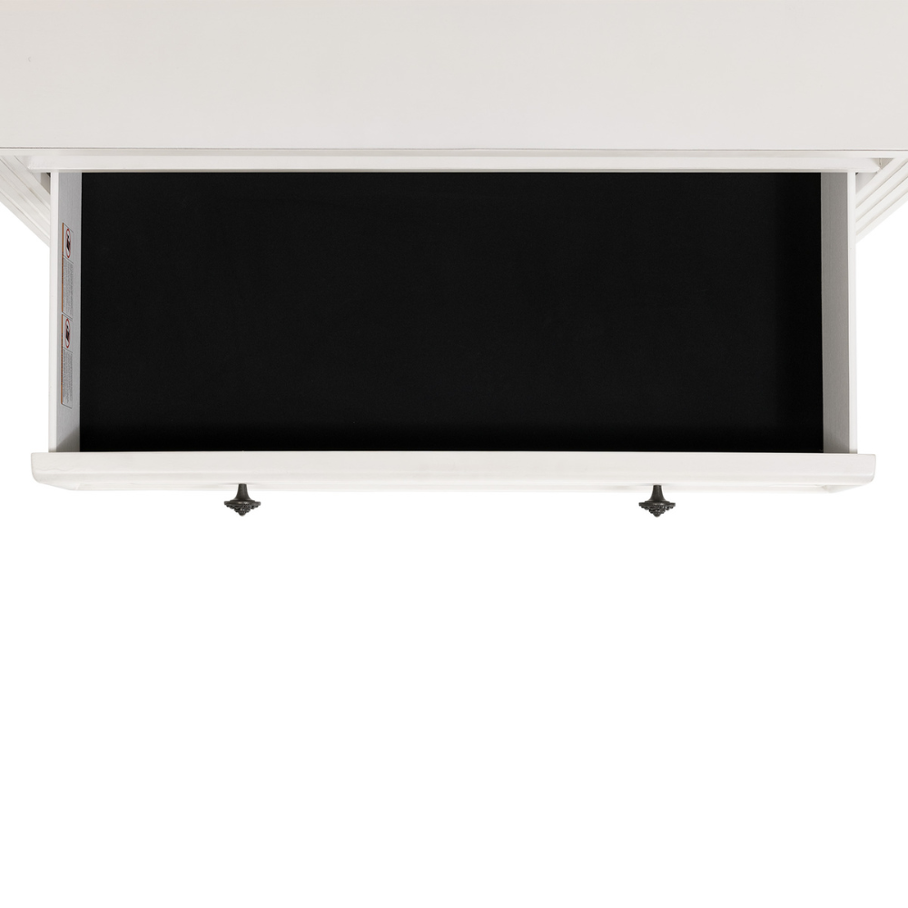 Calloway Media Chest White Color