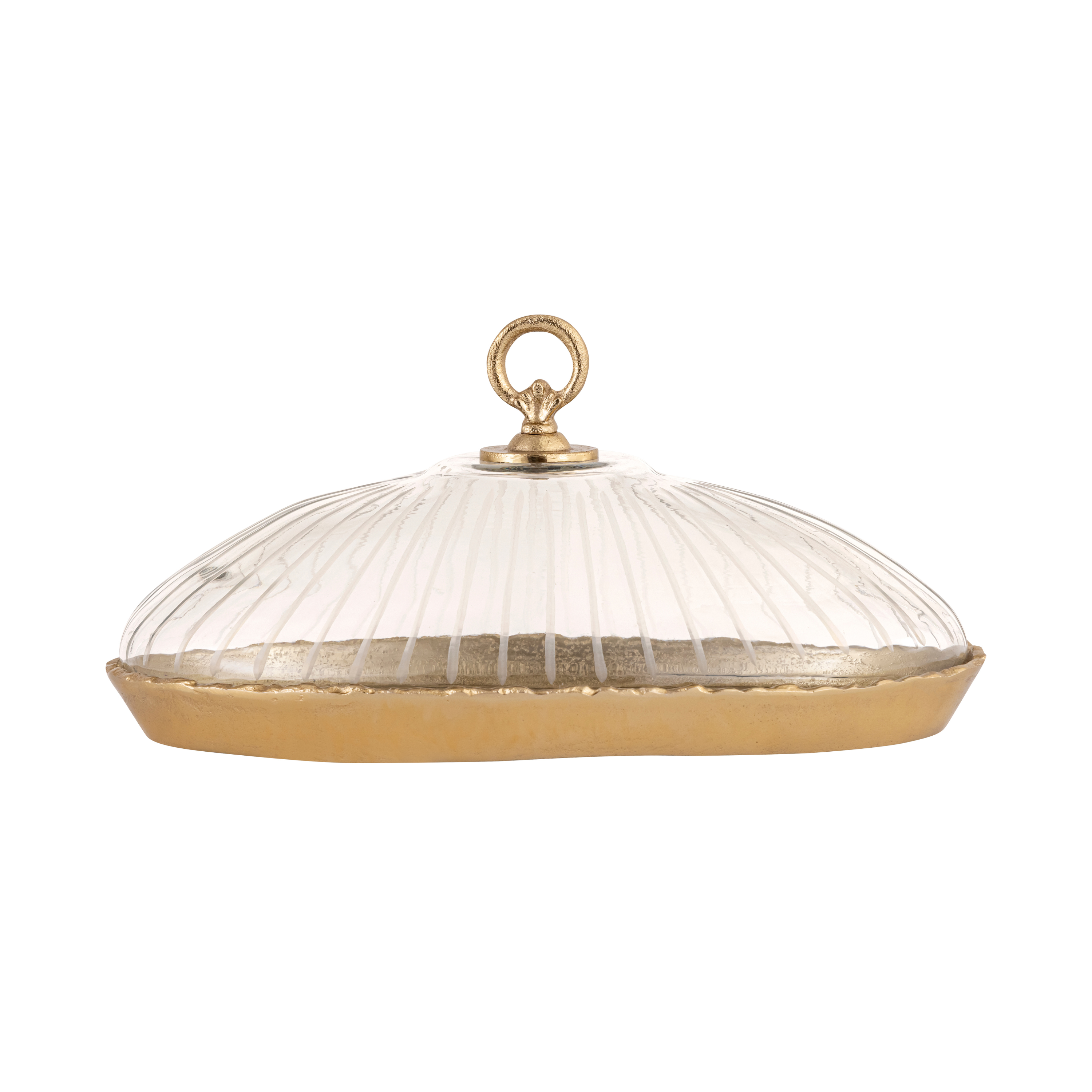 Platter With Glass Cover