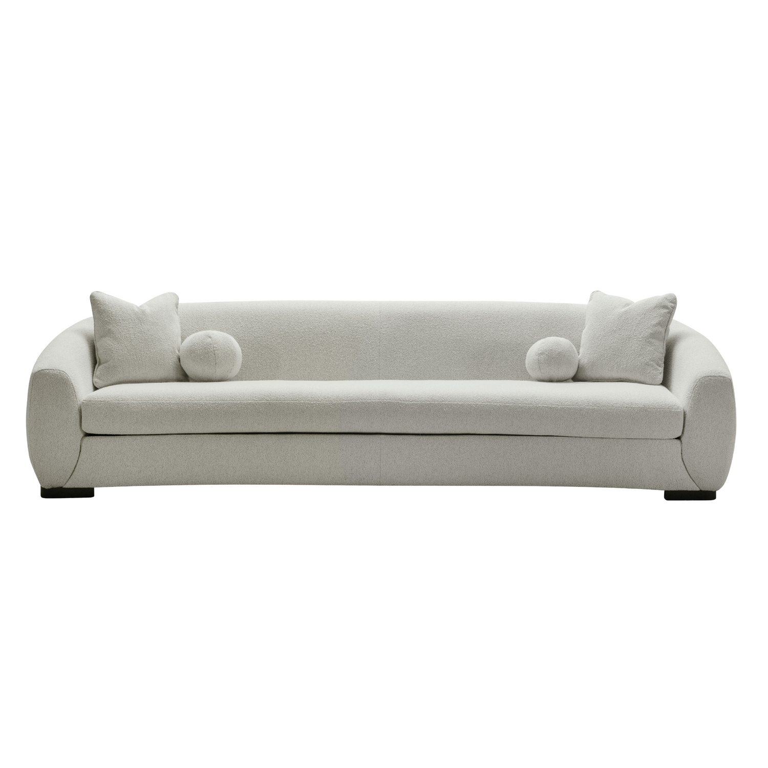 Boucle 4 seater sofa