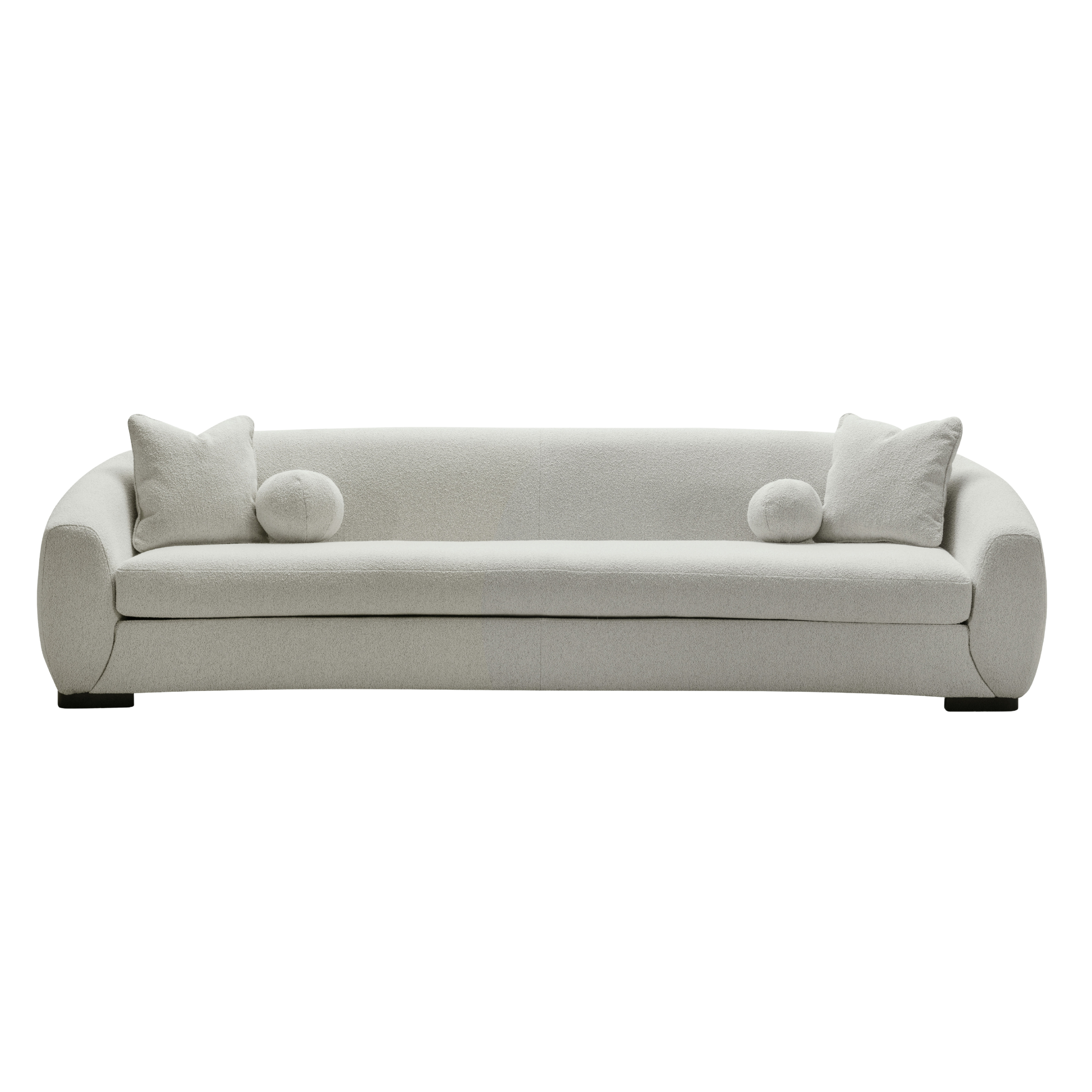 Boucle 4 seater sofa