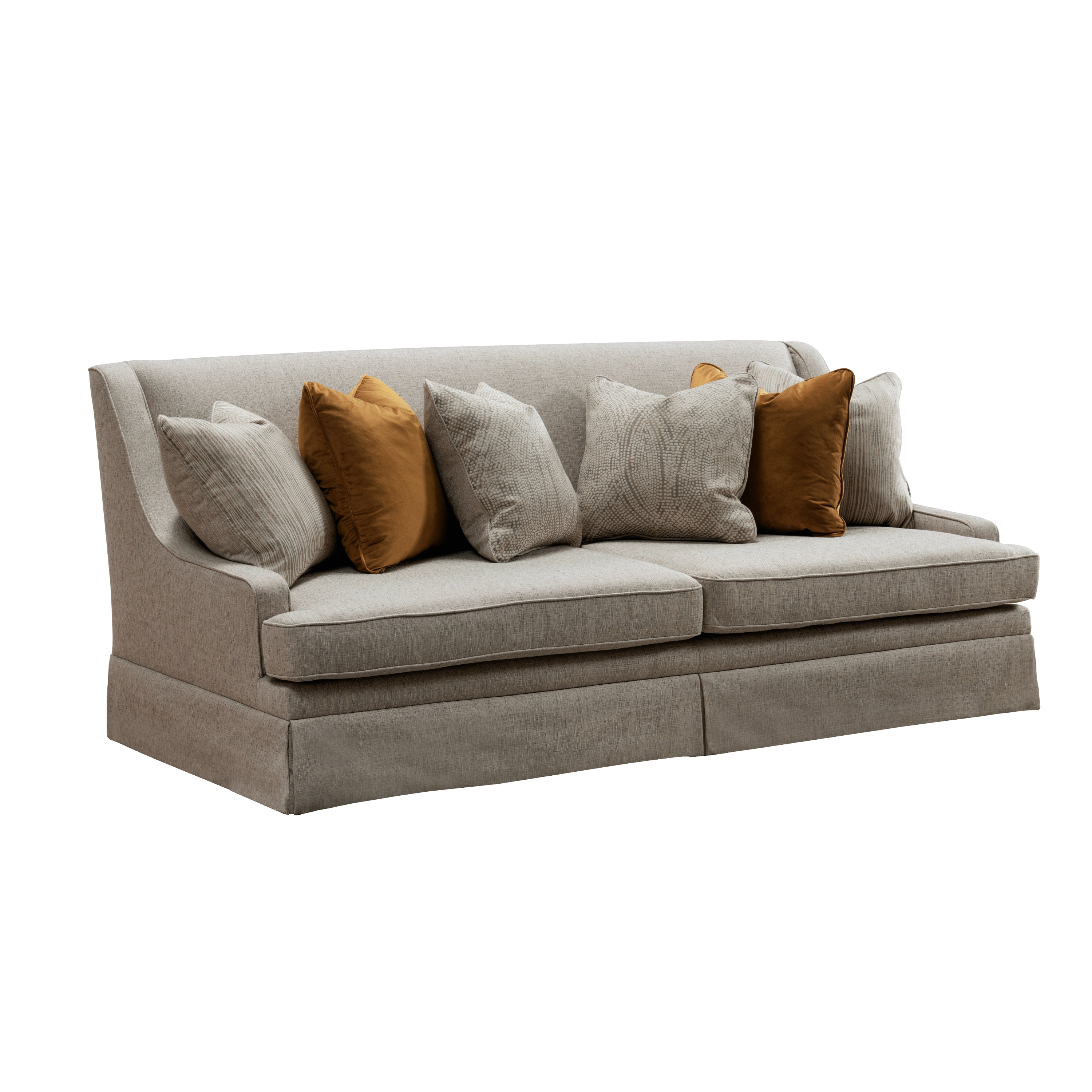 Classy By Noha Albabtain Skirted  Beige Sofa