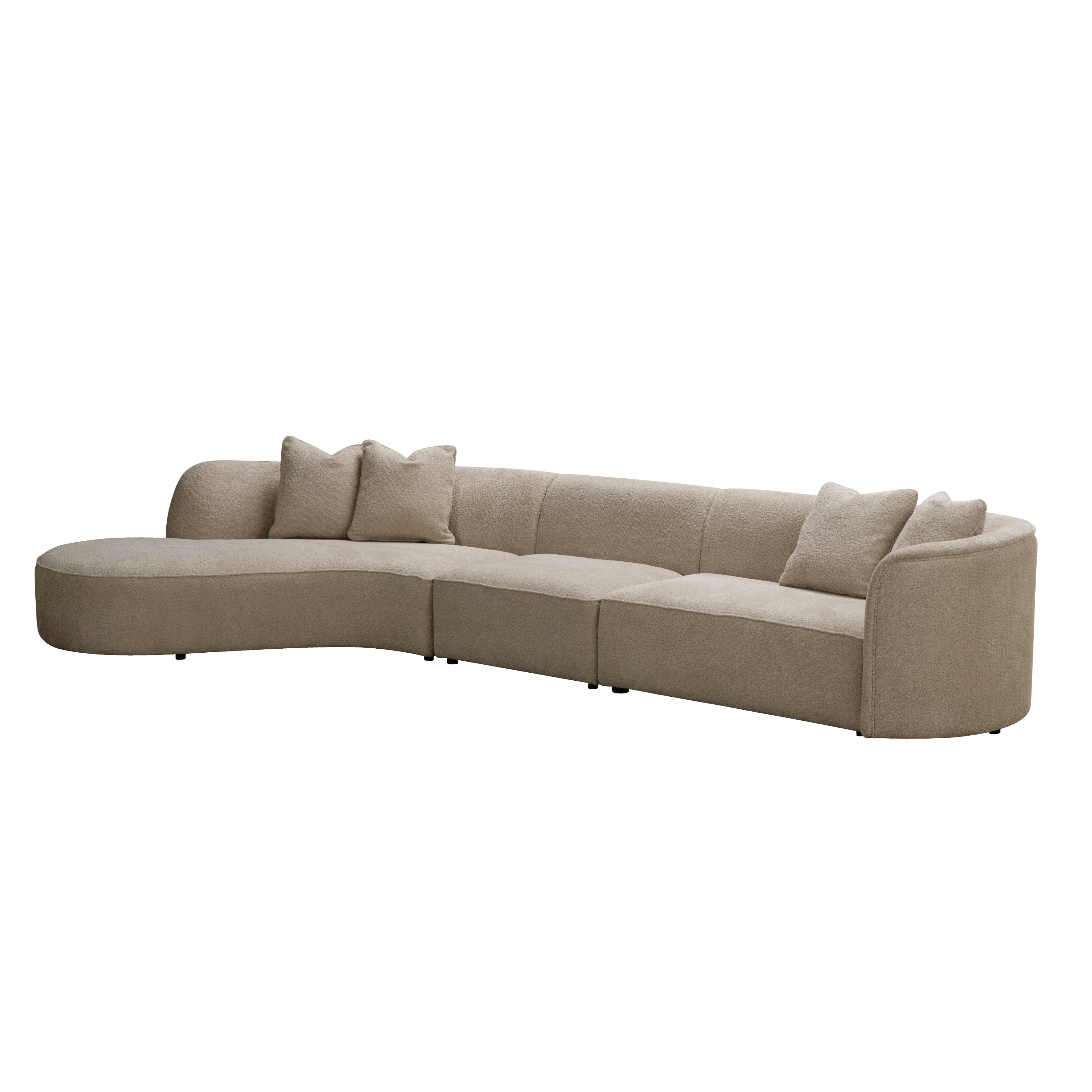 Raya Beige Living Room Set