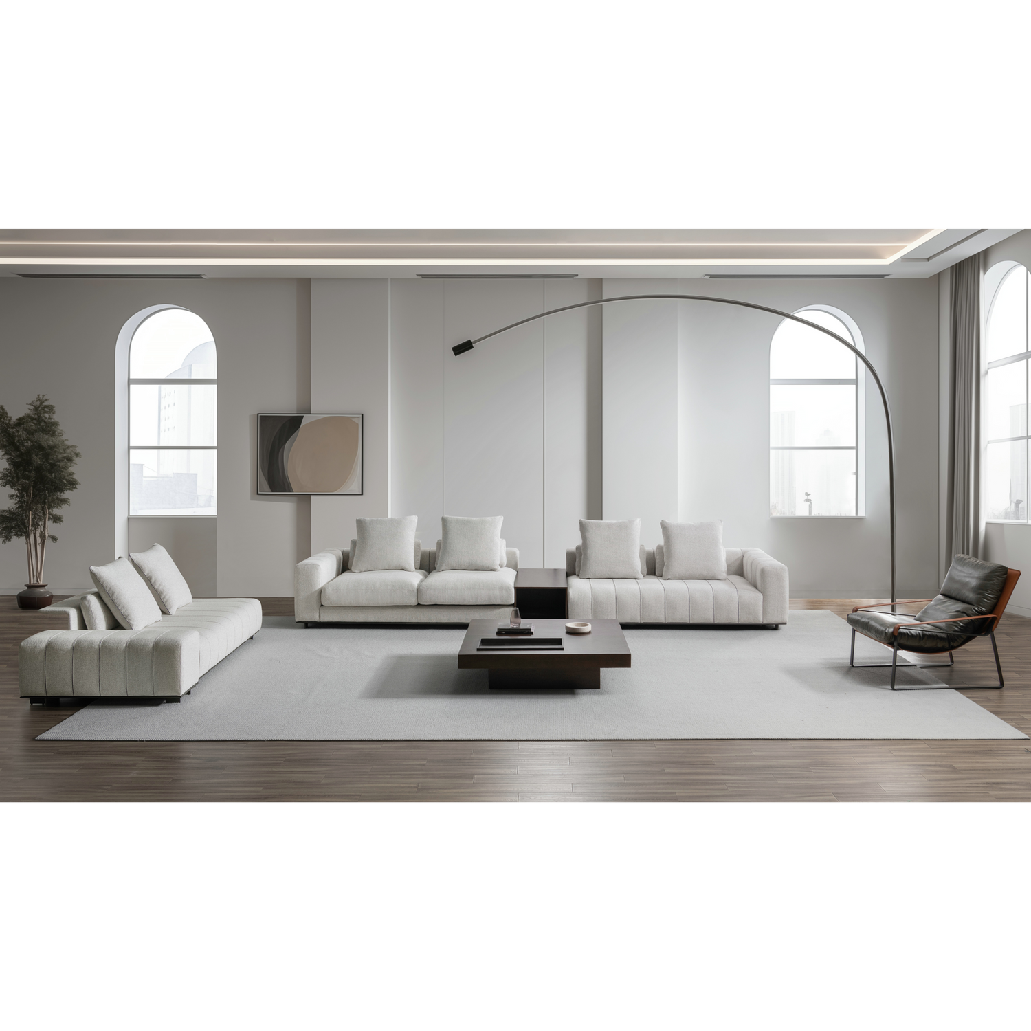 Amarno armless seater