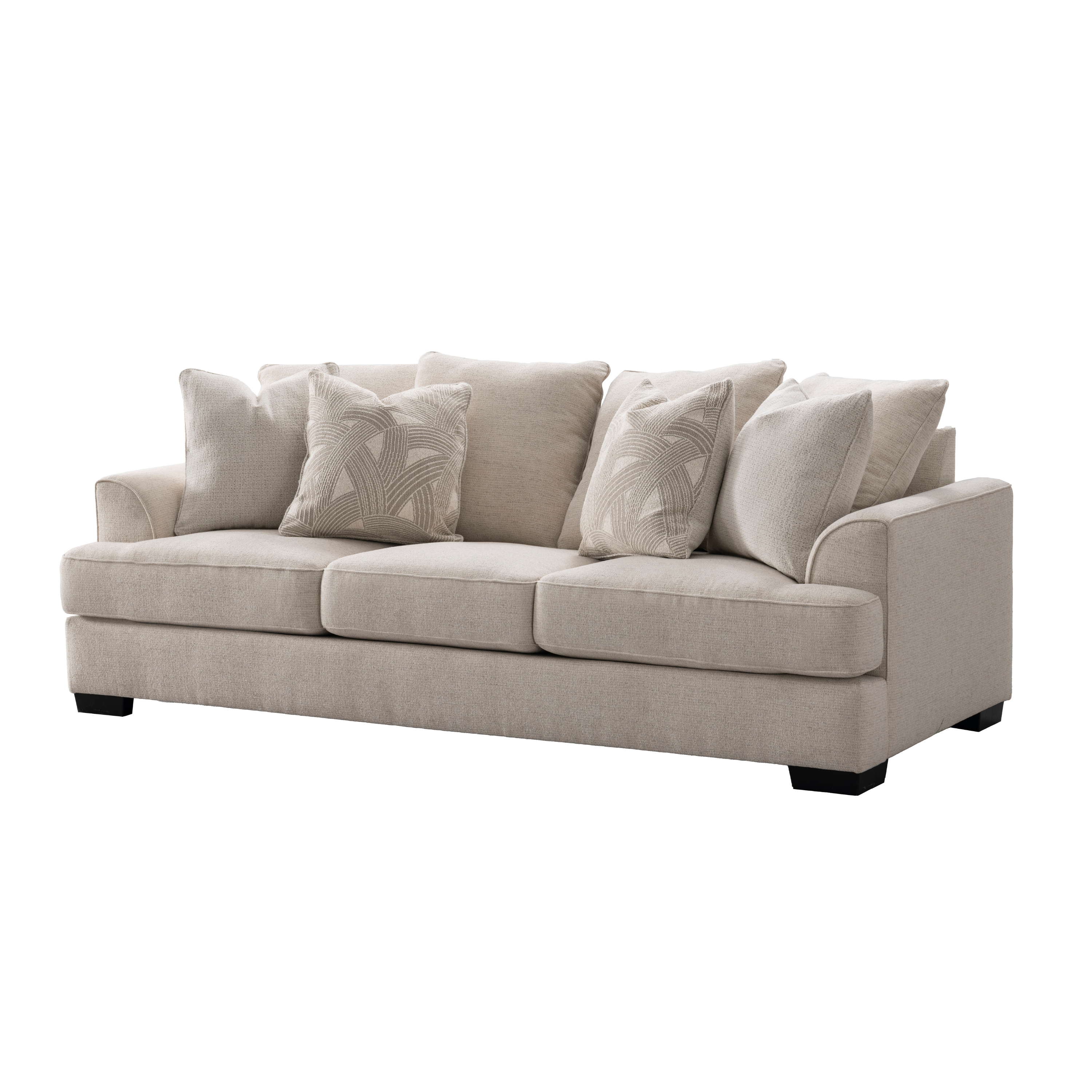 Harvey Cream living Room Set + FREE RUG