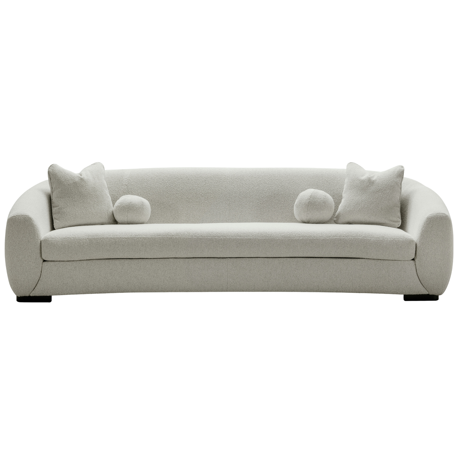 Boucle 5 seater sofa