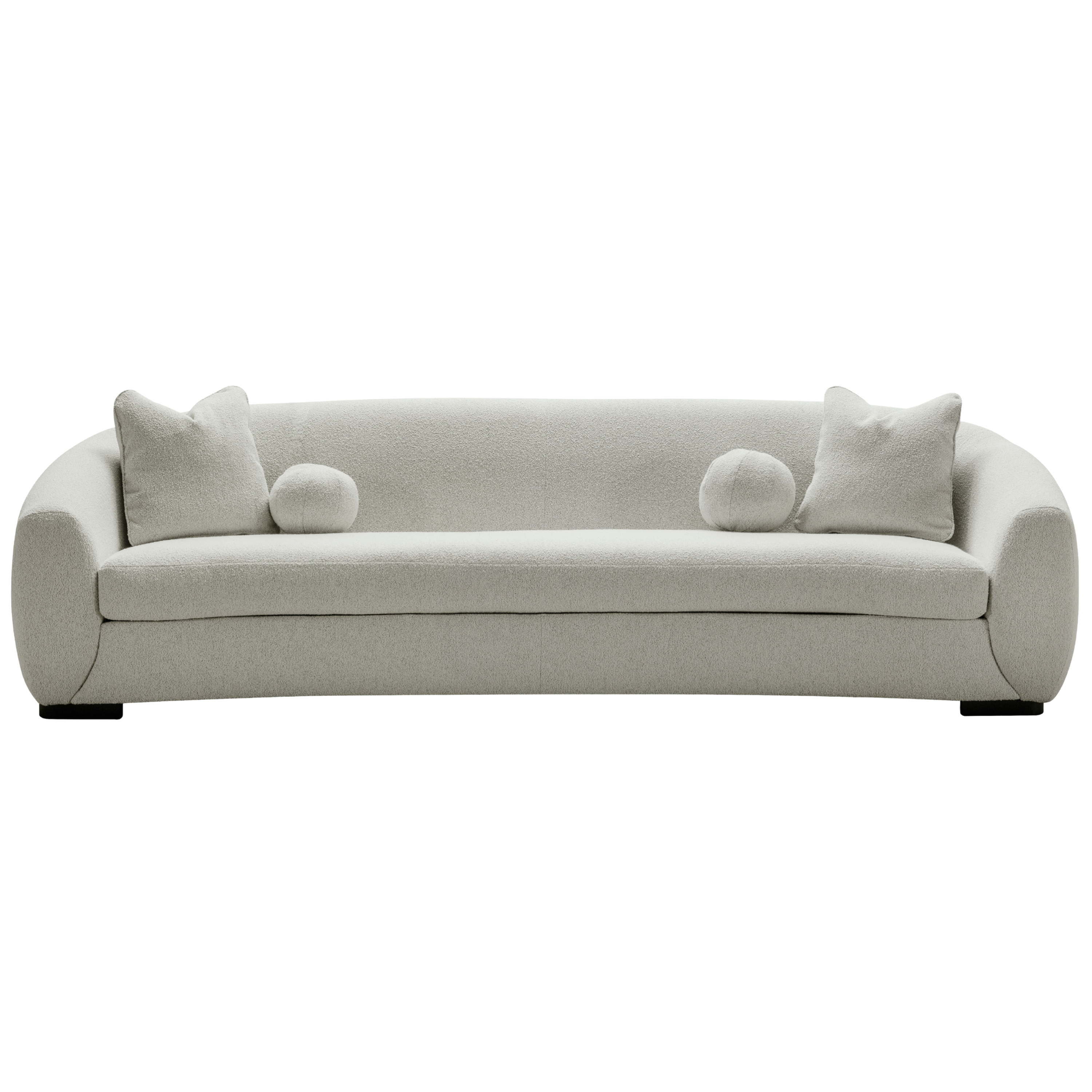 Boucle 5 seater sofa