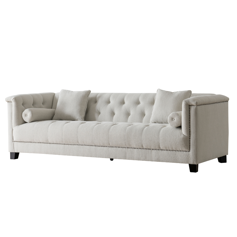 Alabid Linen off-White Living Room Set