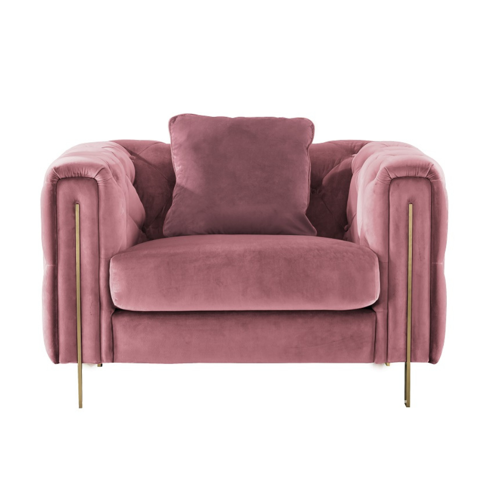 Statement Tuft Off-White Chair