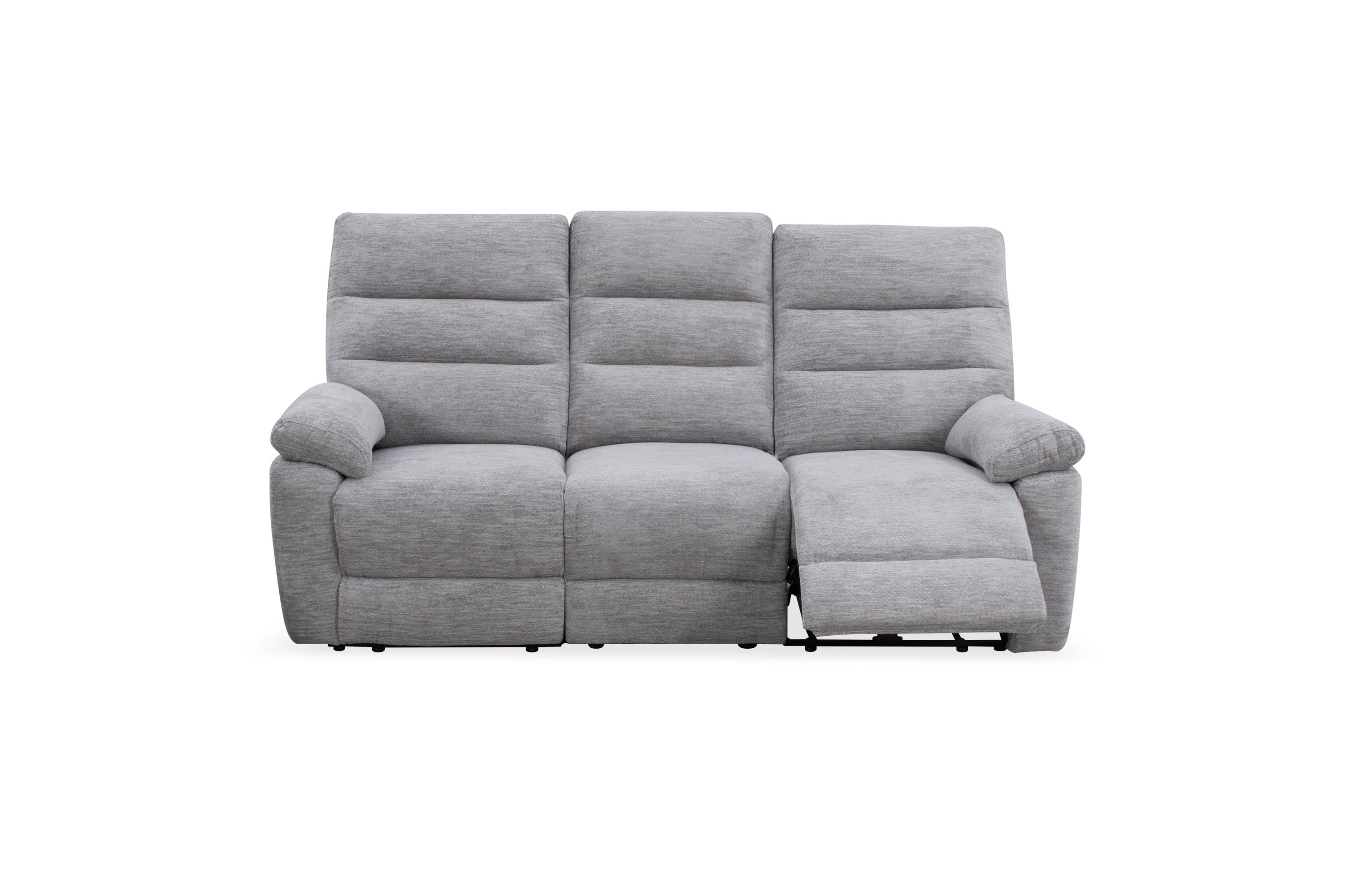 Comficore Grey Manual Motion Set ( Sofa + Chair)