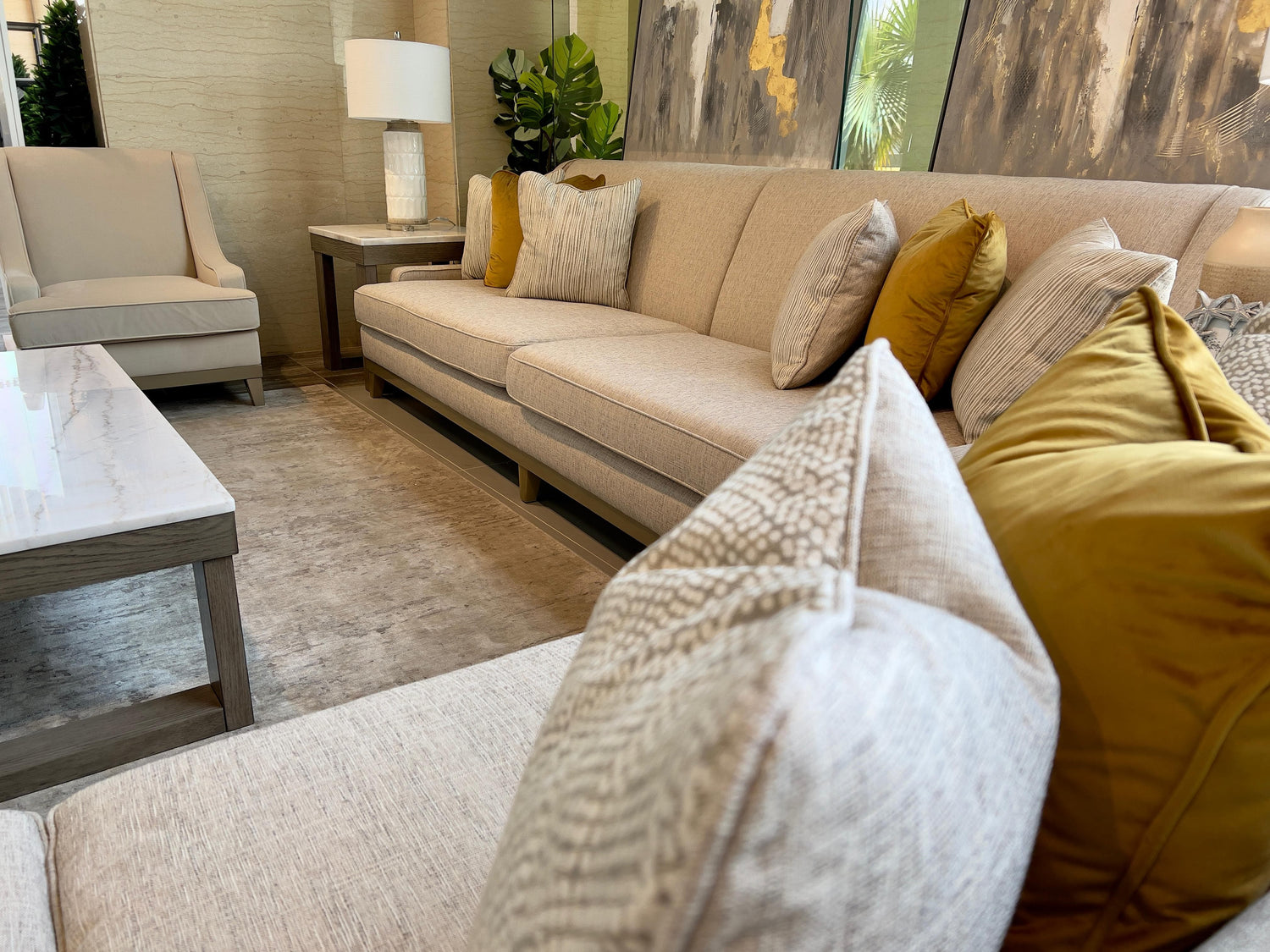 Classy By Noha Albabtain Living Room Set
