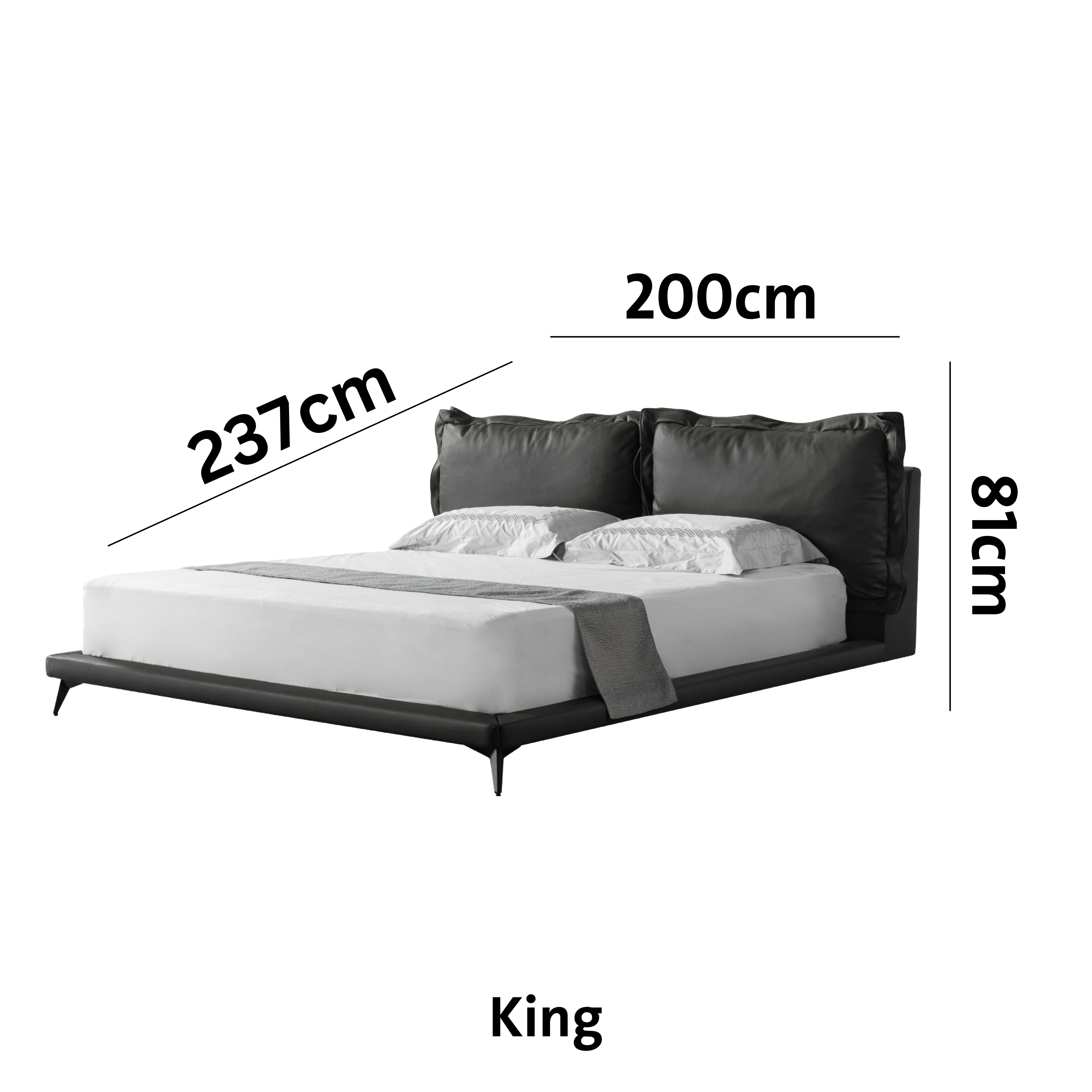 Harmony Hideaway Black (King/Queen)