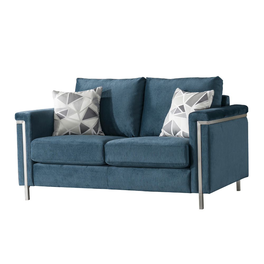 Orin Blue Living Room Set