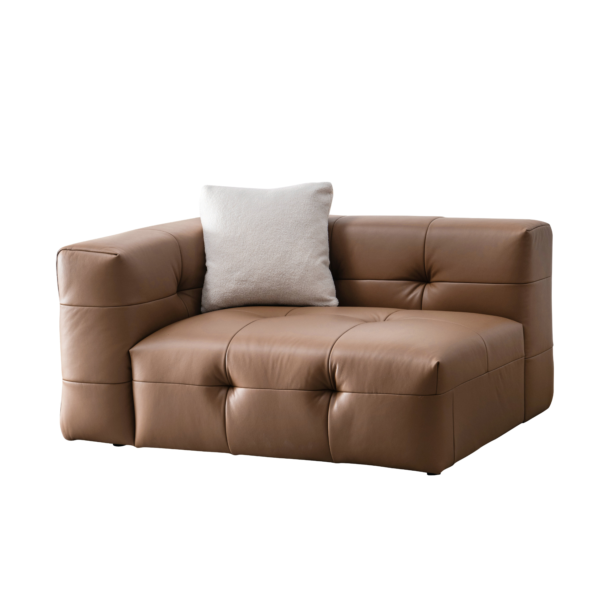 Marshy leather 4 seater sofa (268cm)