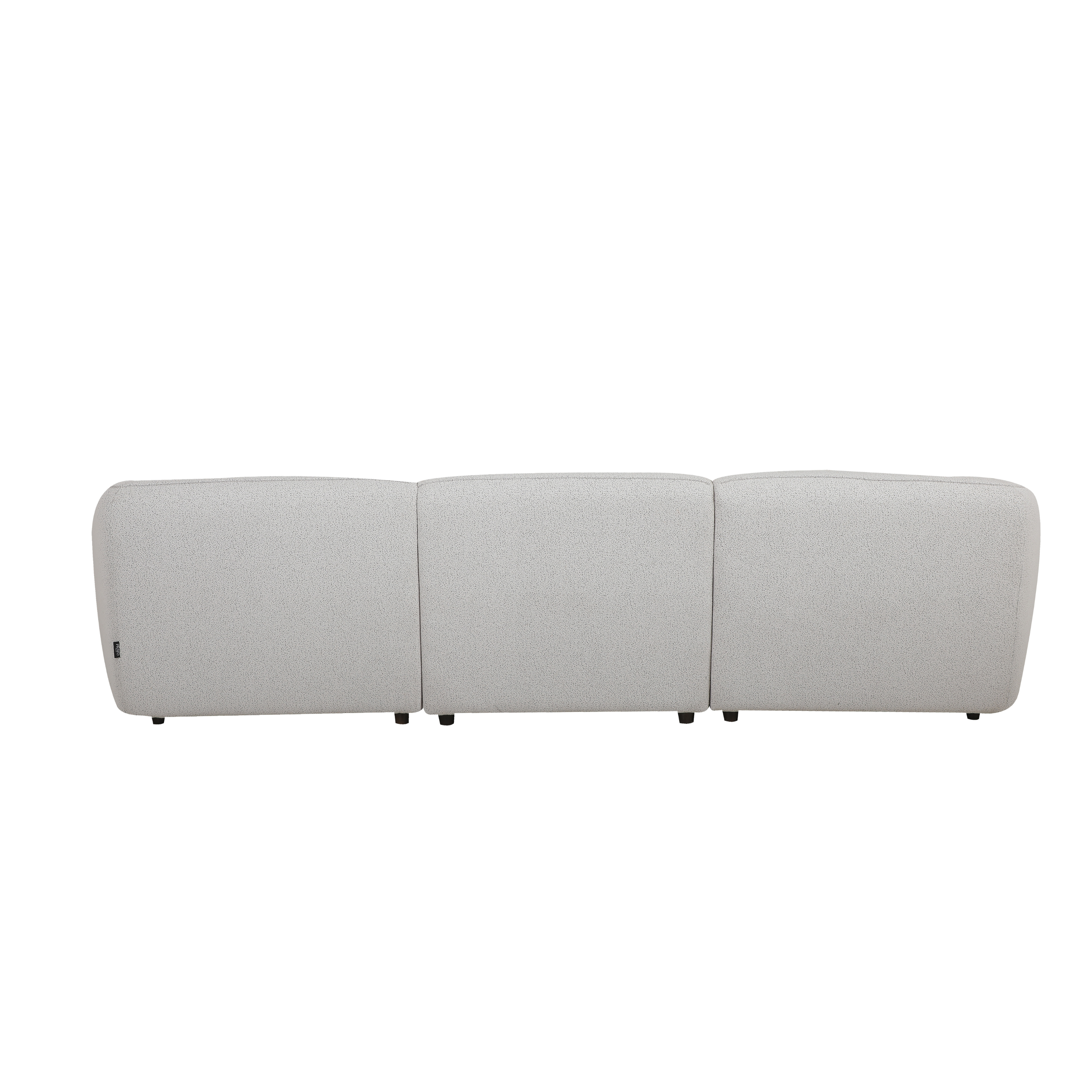 Dario Silver Grey Sectional