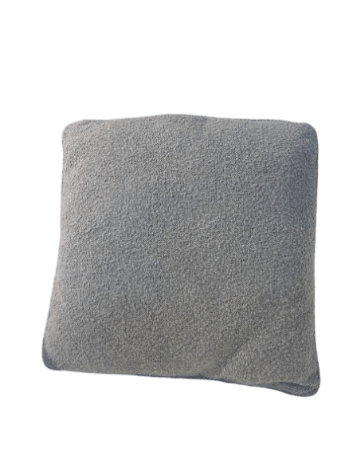 60*60 Textured Grey& White Cushion