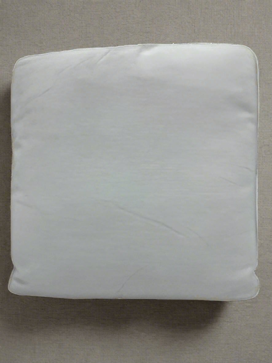 60*60 Velvet Nude& White Cushion