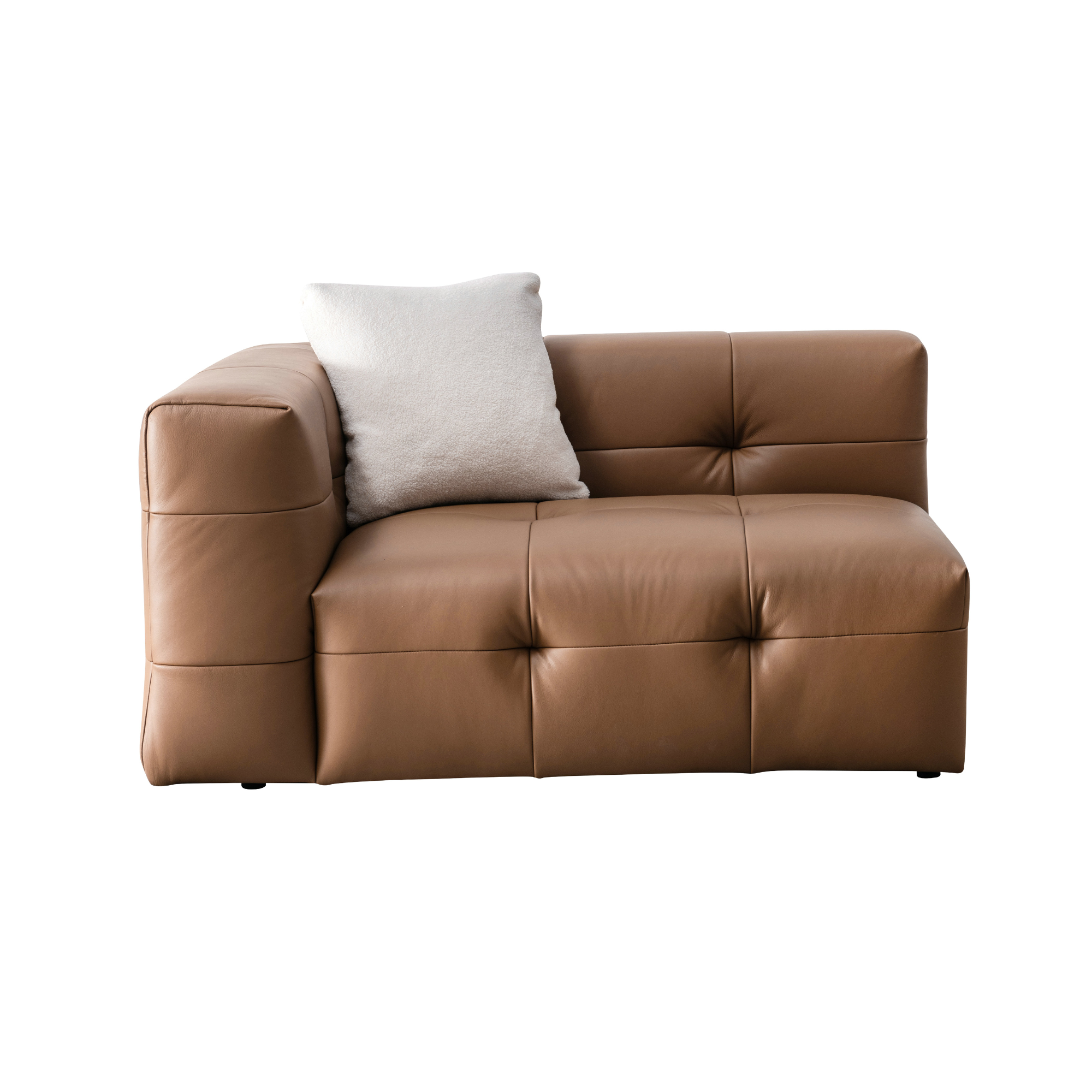 Marshy leather 4 seater sofa (268cm)