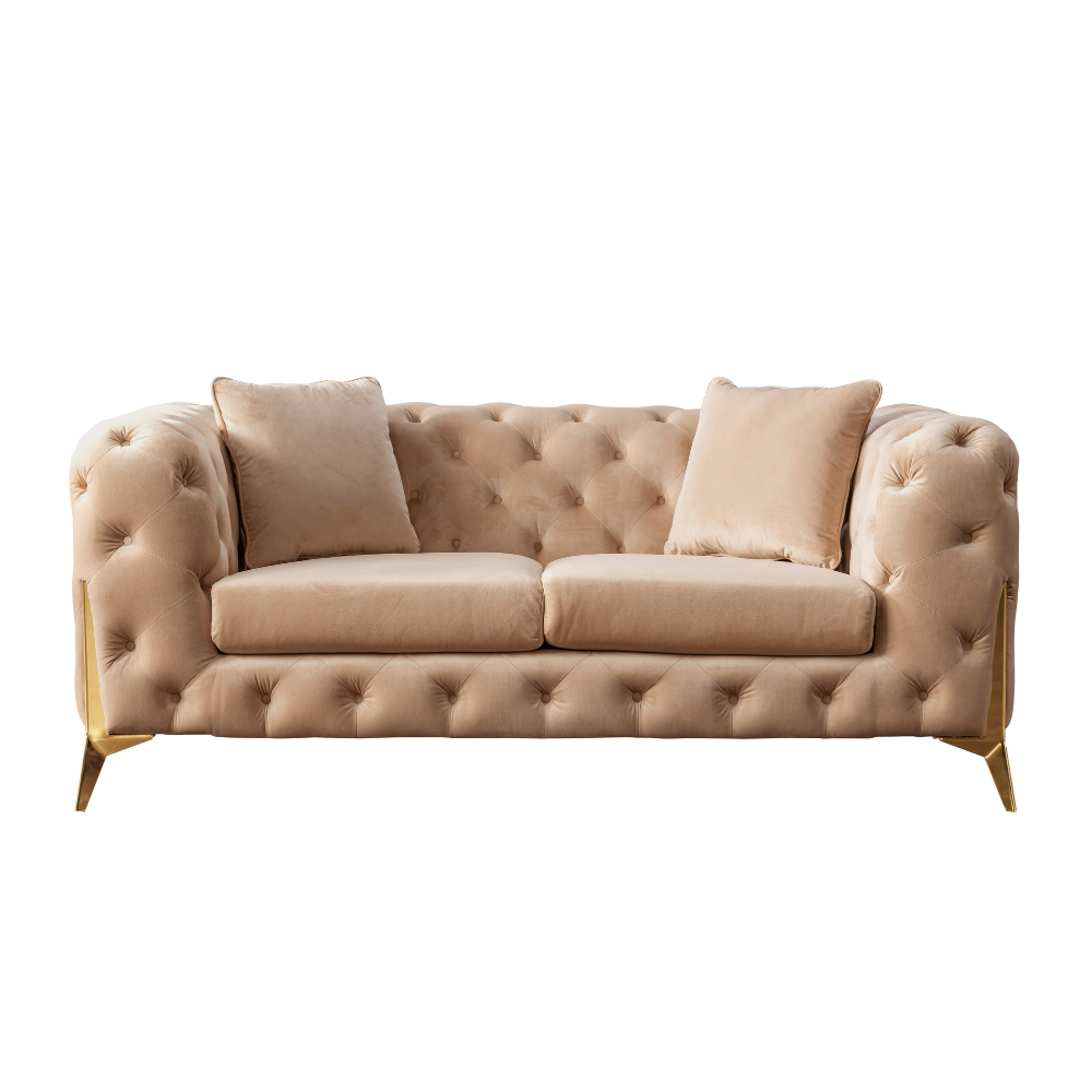 Onda Beige Loveseat