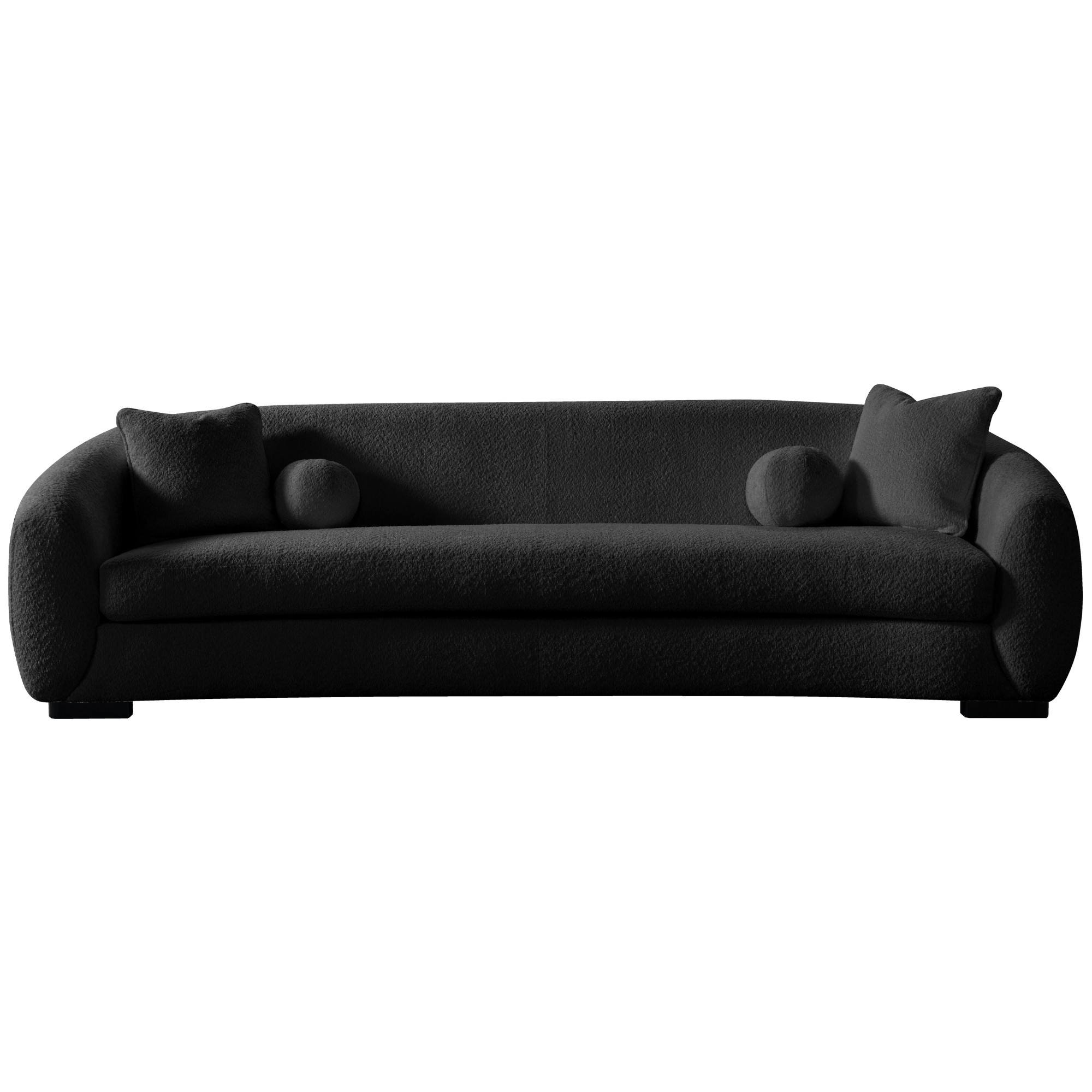 Boucle 5 seater sofa