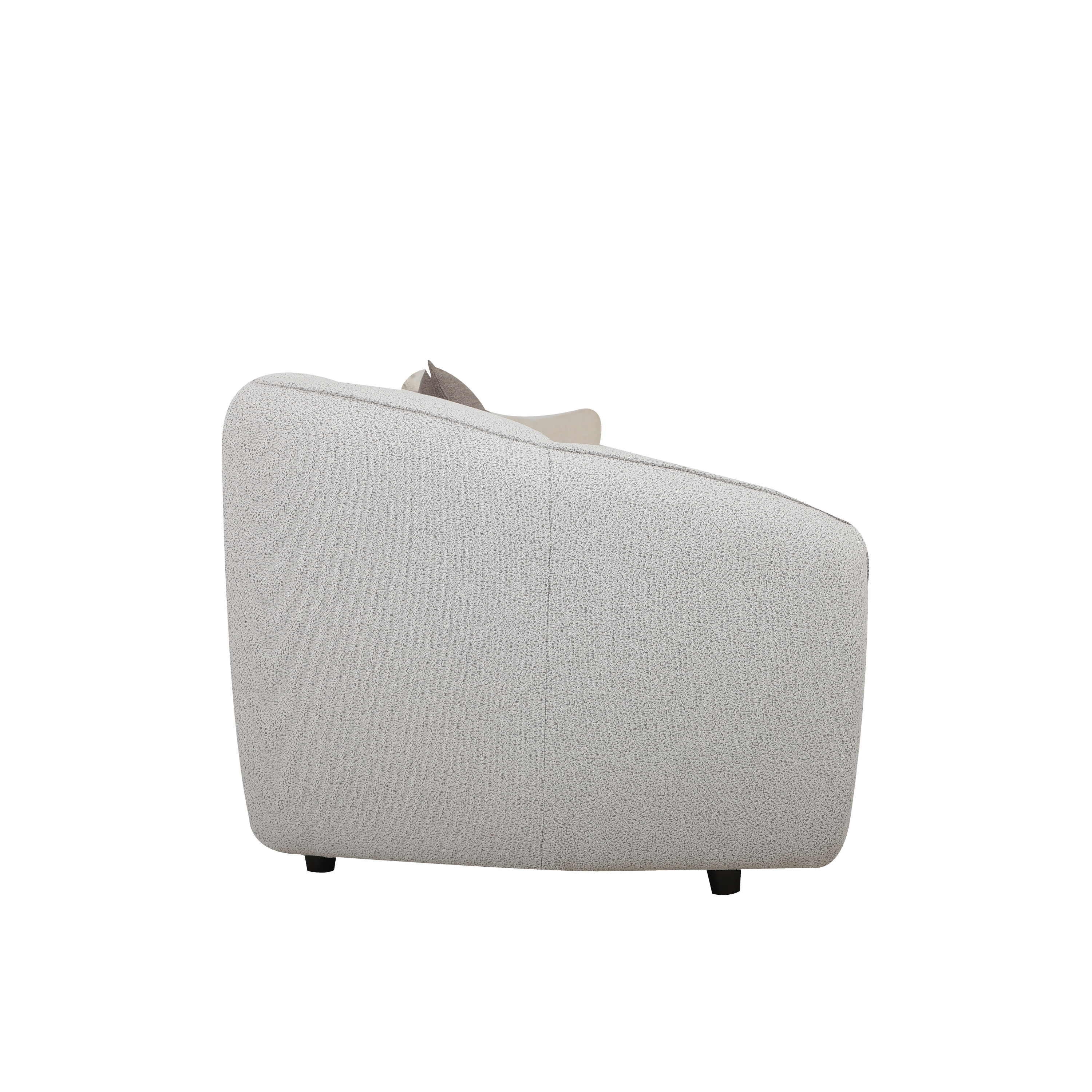 Dario Silver Grey Sectional