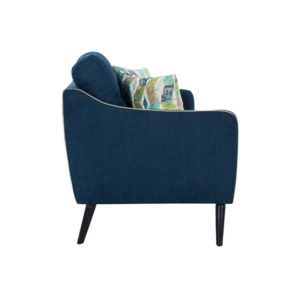 Anchorage Aura Dark Blue Sofa Set (6645529247840)