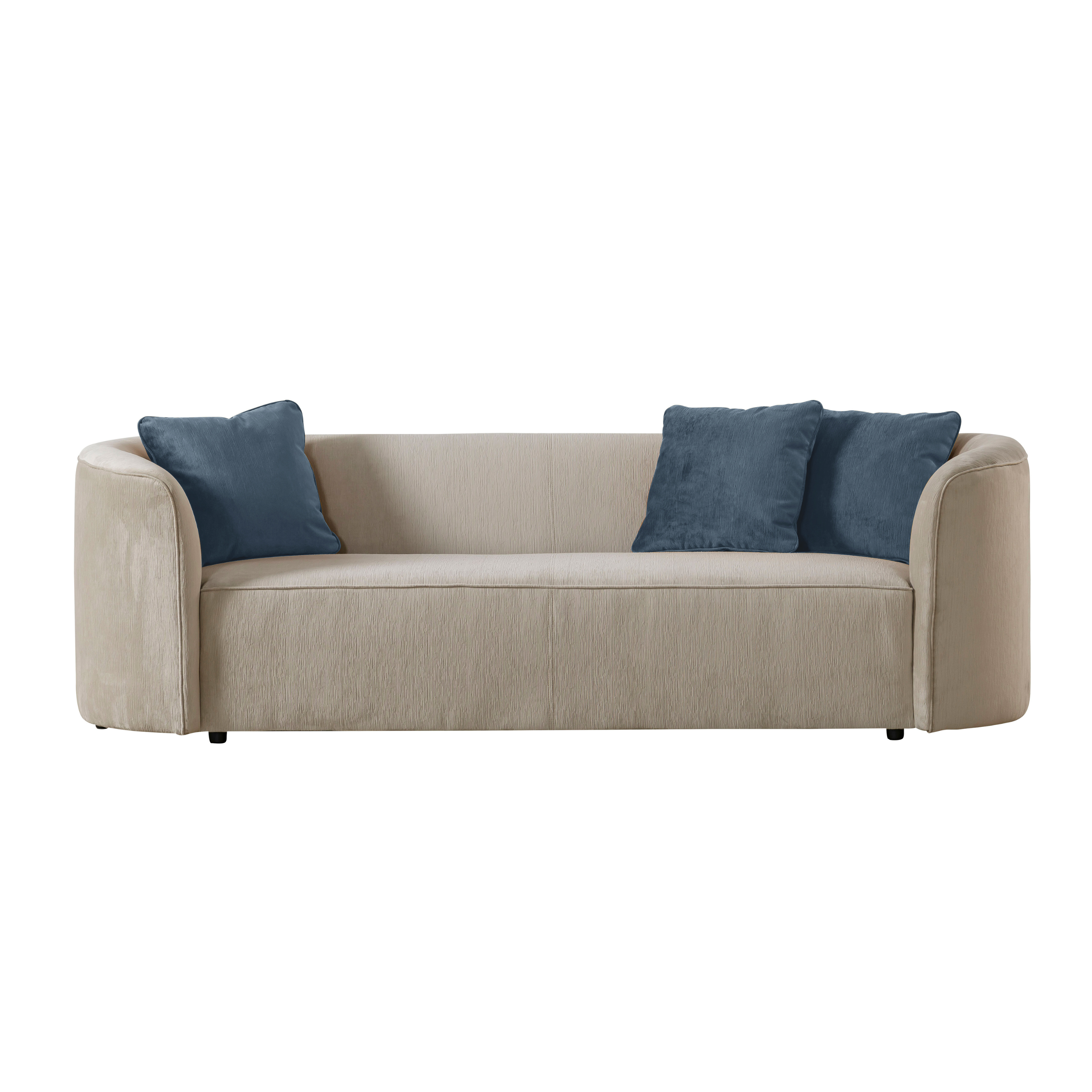Dana Beige Navy Sofa