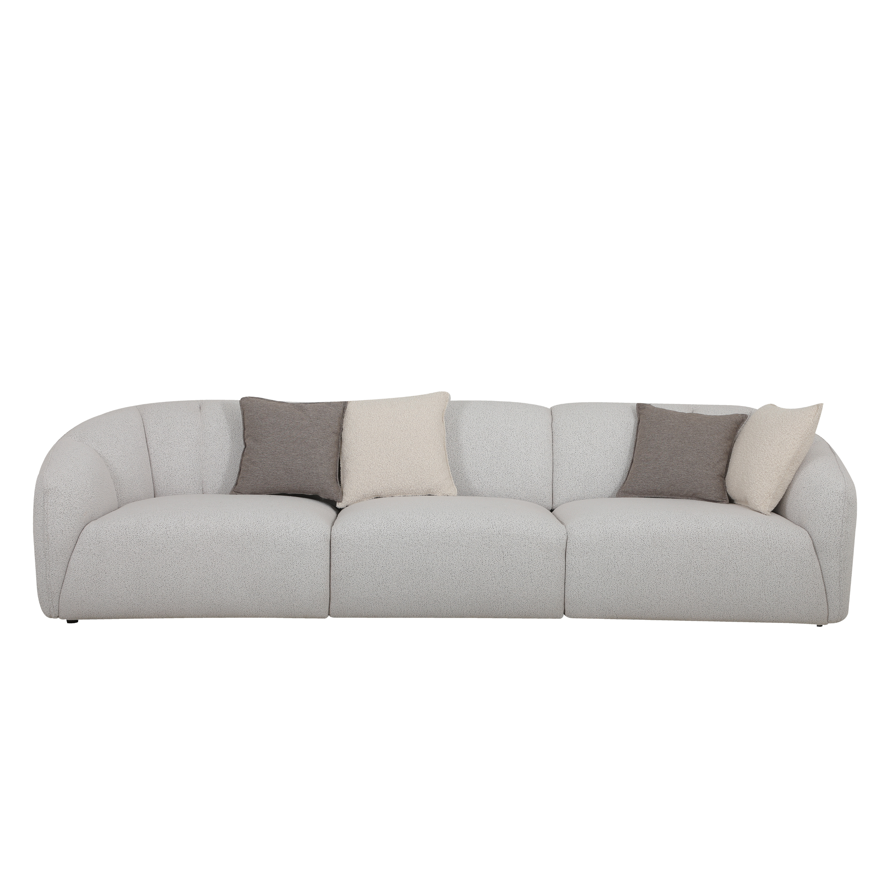 Dario Silver Grey Sectional