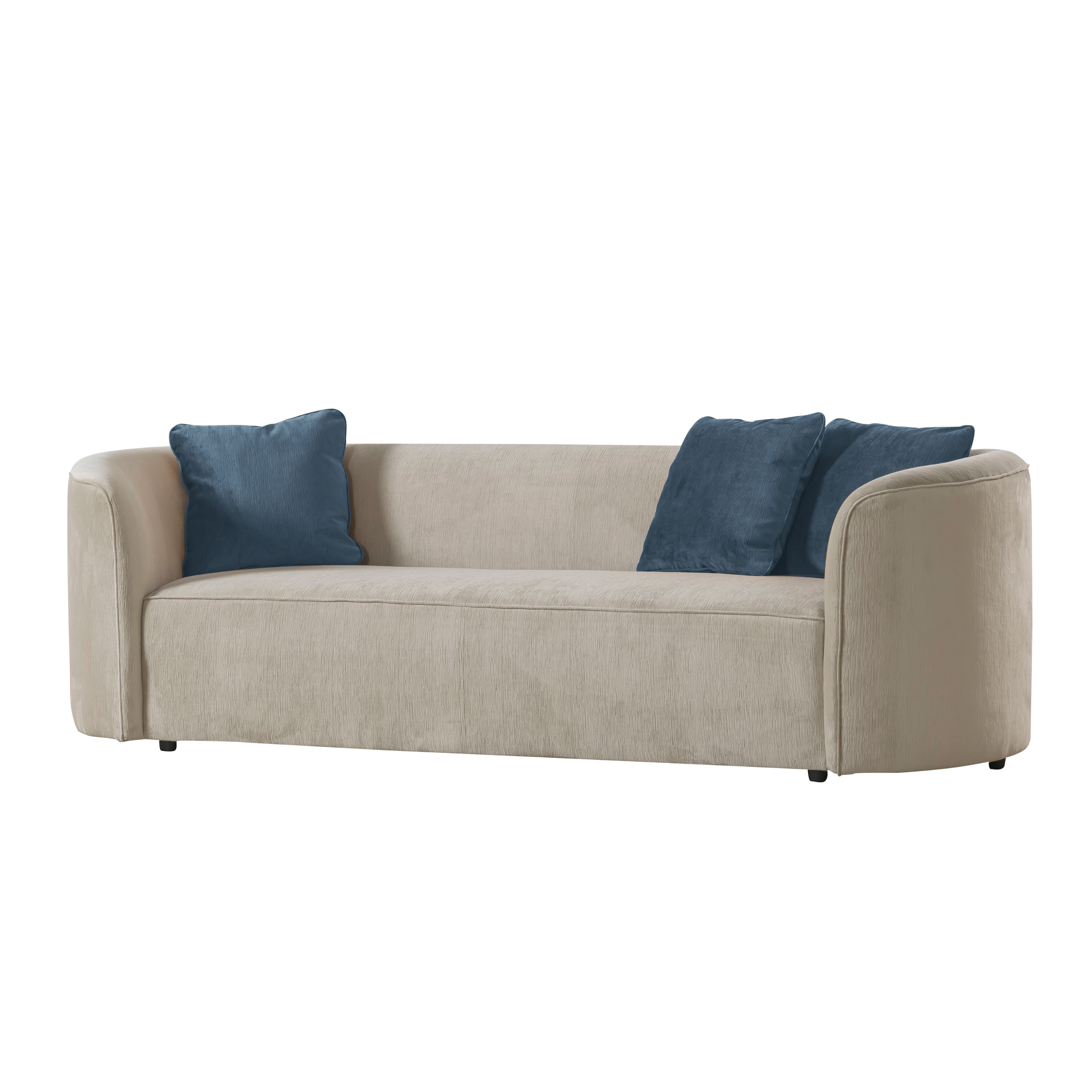 Dana Beige Navy Sofa