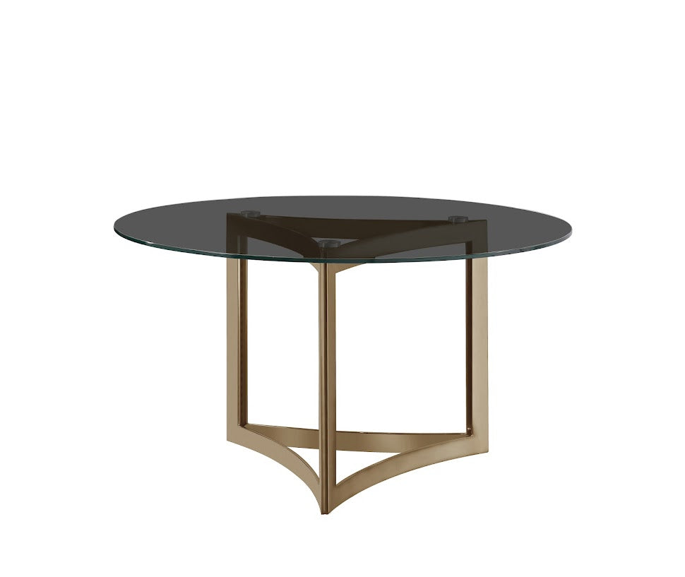 Alexa Grey Glass Dining Table