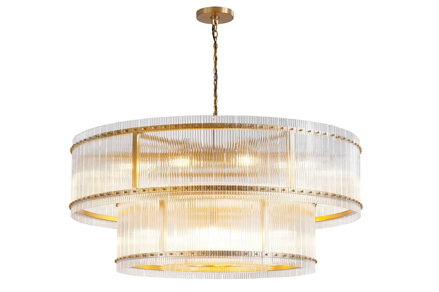 Abdul 2 Level 60" Dia Pendant Lamp