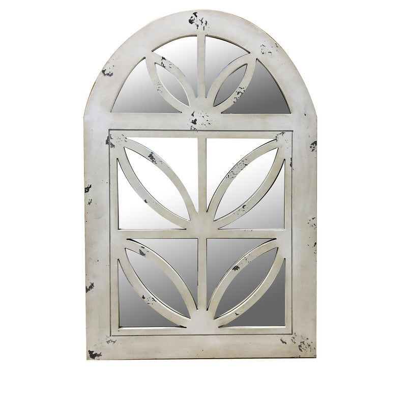 Megan White Wall Mirror