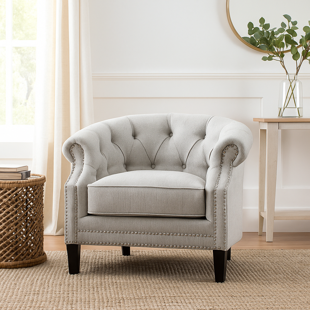 Romanian Charm Accent Chair
