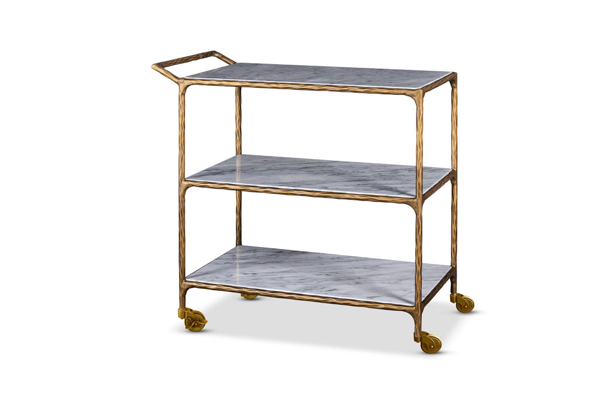 Iron - Gold Marble tray